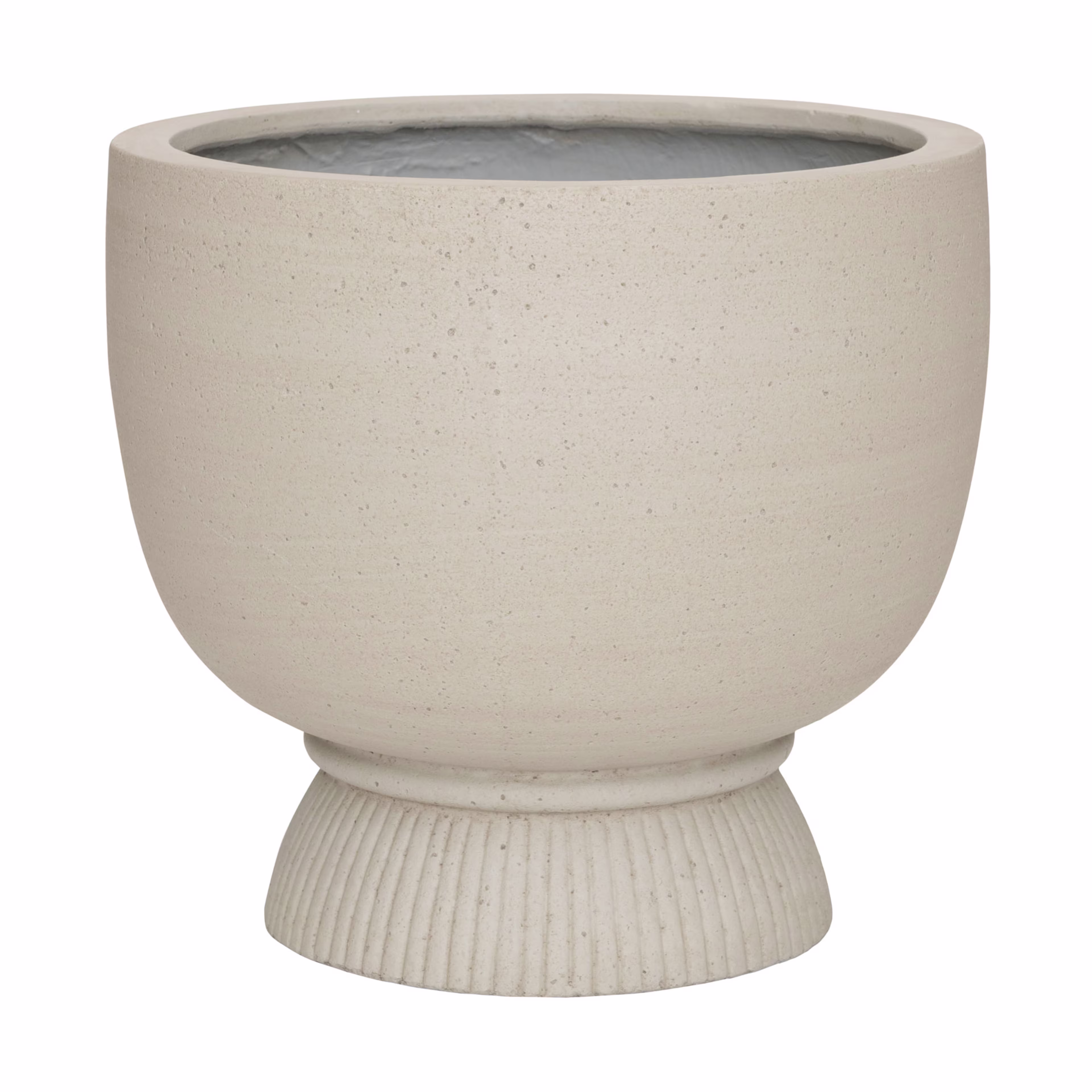Pottery Pots Cement Jola 21" Ficonstone Urn Planter -  Beige Washed
