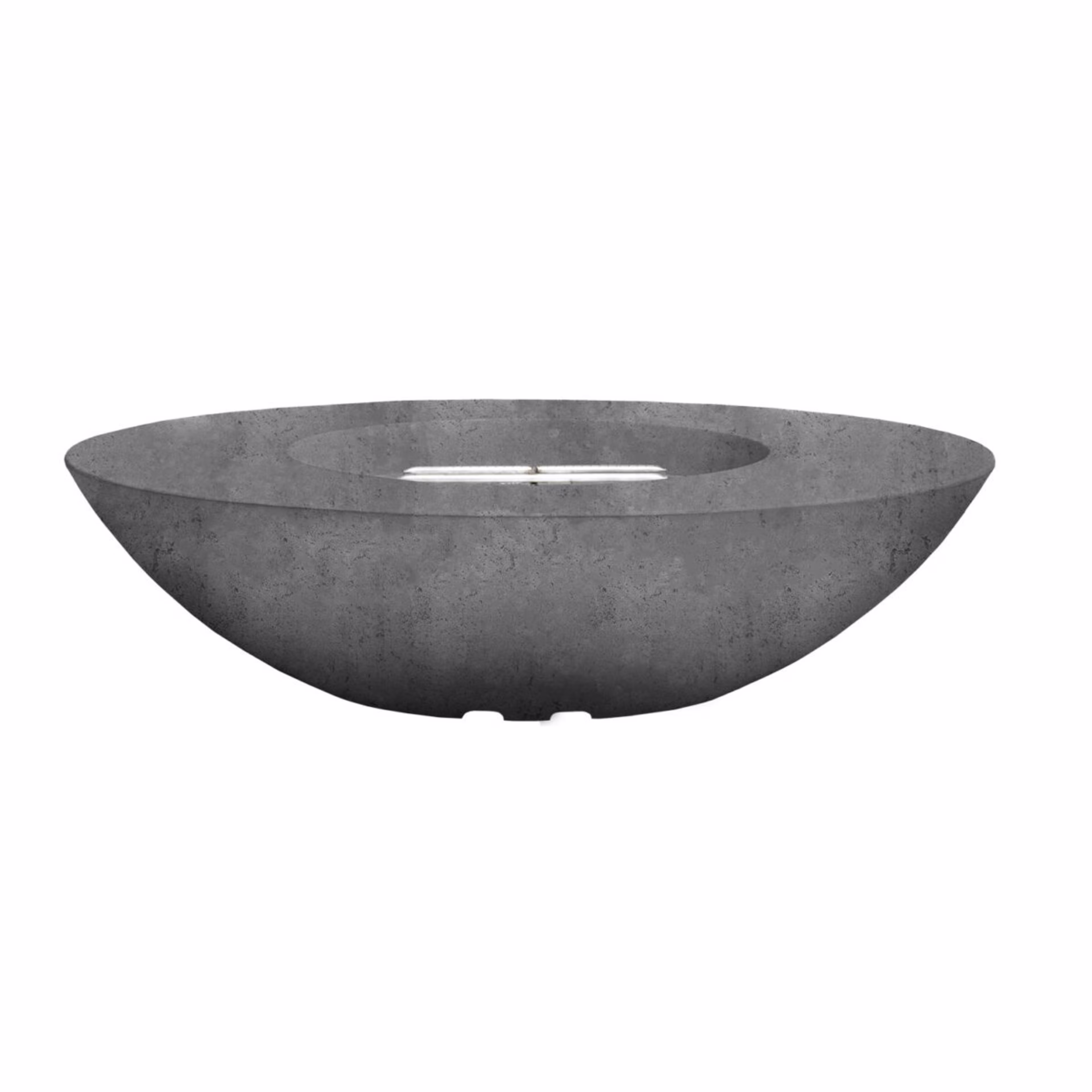 Prism Hardscapes Ovale 60" Concrete Gas Fire Bowl