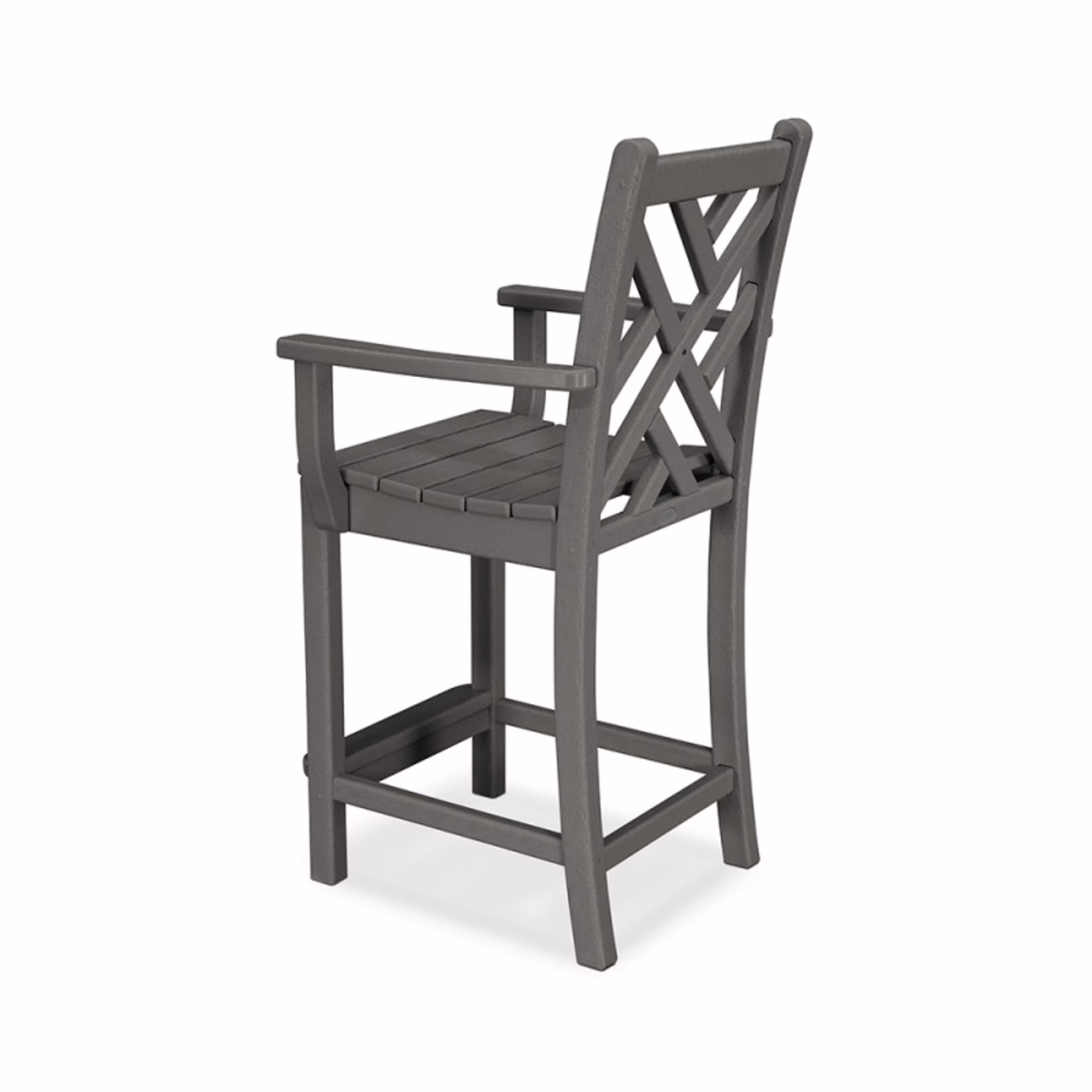 Polywood Chippendale Counter Armchair