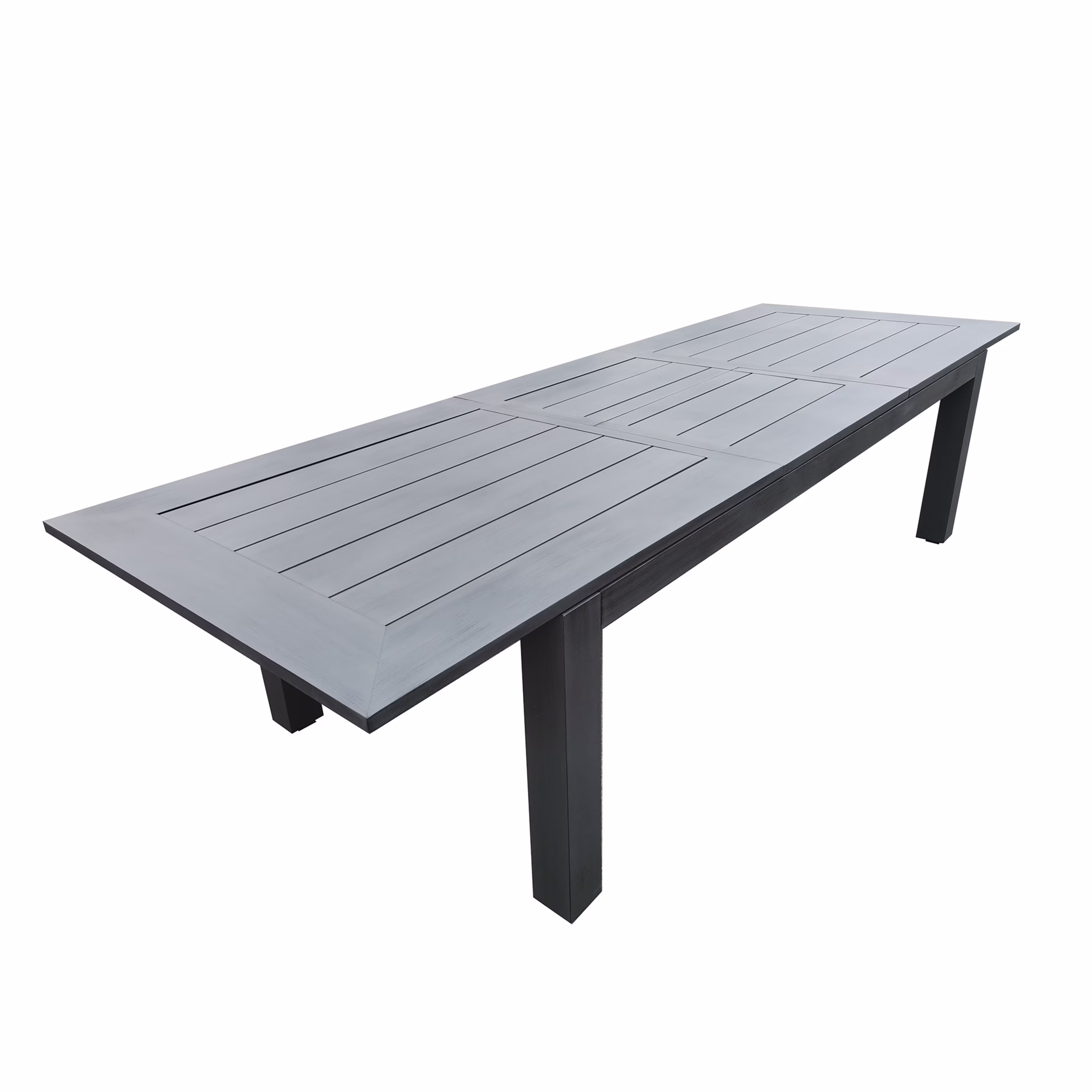 Sunset West Redondo 90" - 120" Aluminum Extending Rectangular Dining Table