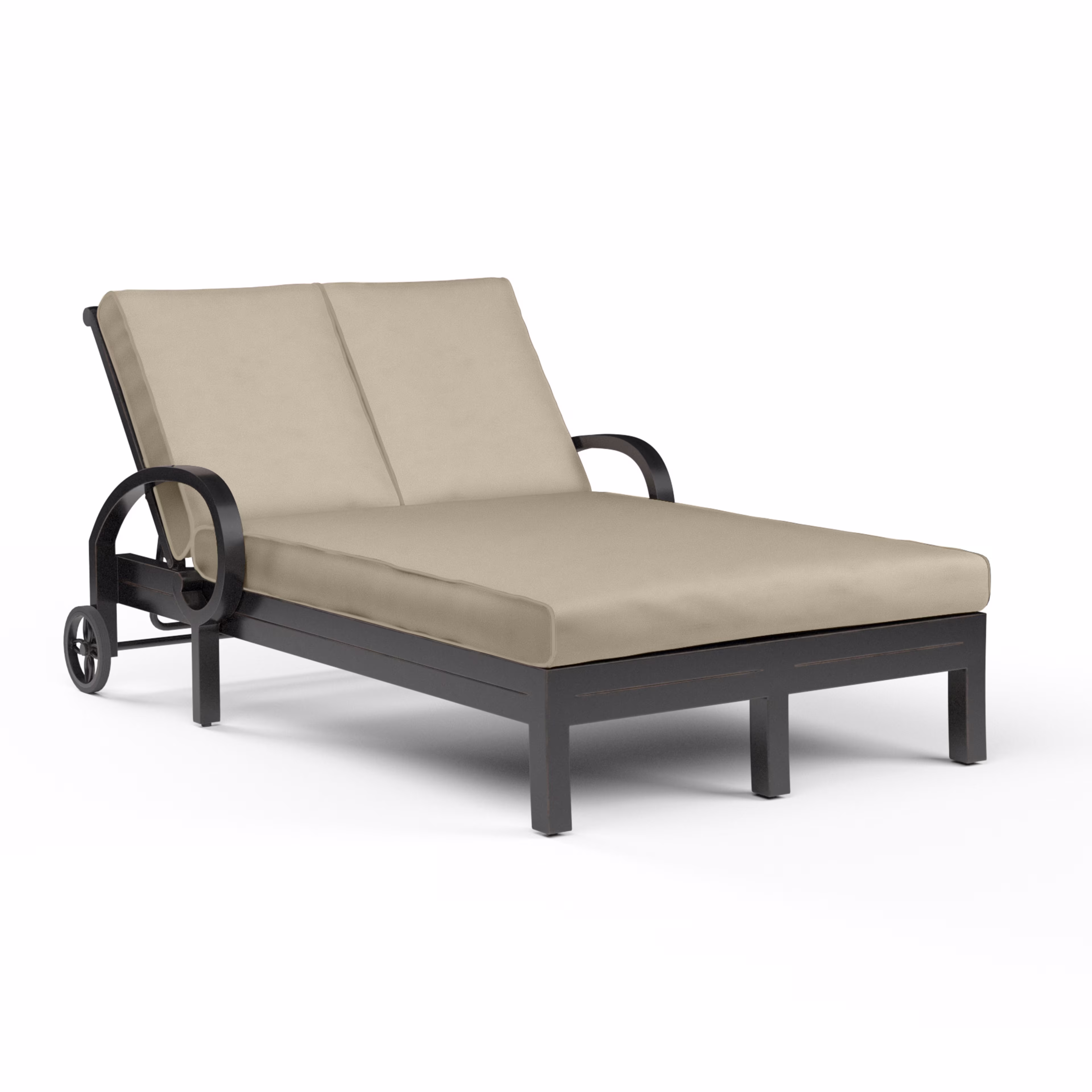 Sunset West Monterey Aluminum Double Chaise Lounge Replacement Cushion