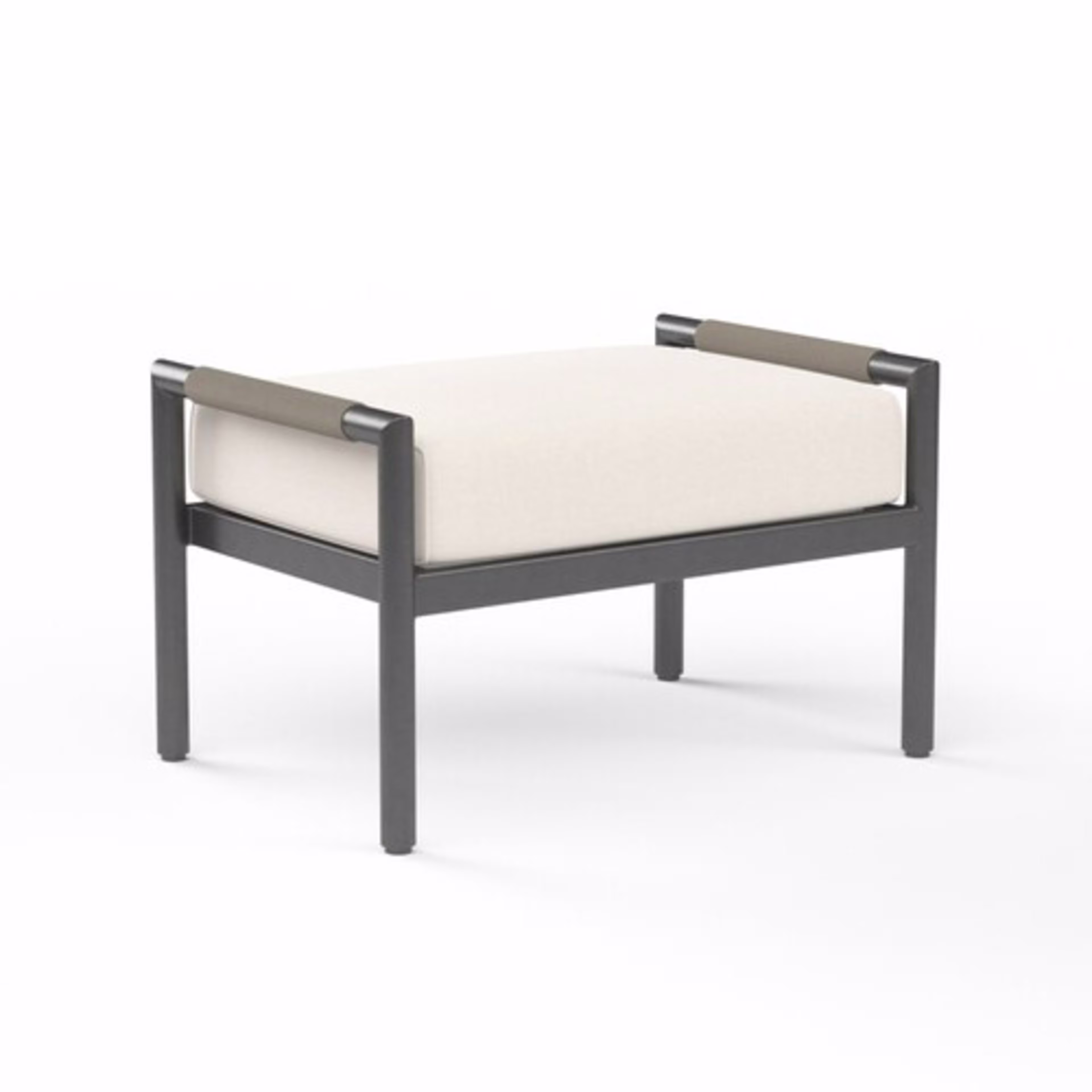 Sunset West Pietra Aluminum Ottoman Replacement Cushion