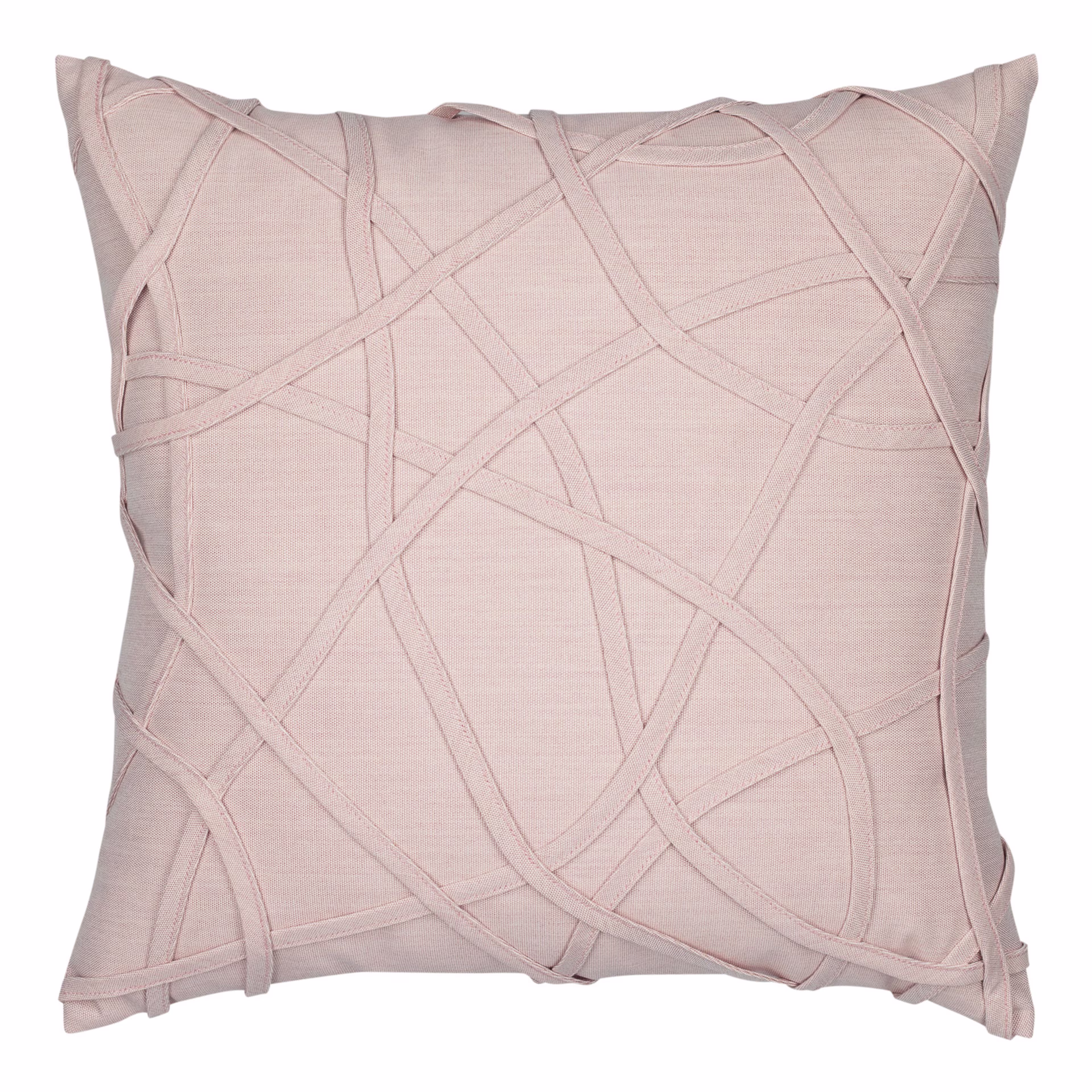 Elaine Smith 20" x 20" Illusion Blush Sunbrella Outdoor Pillow