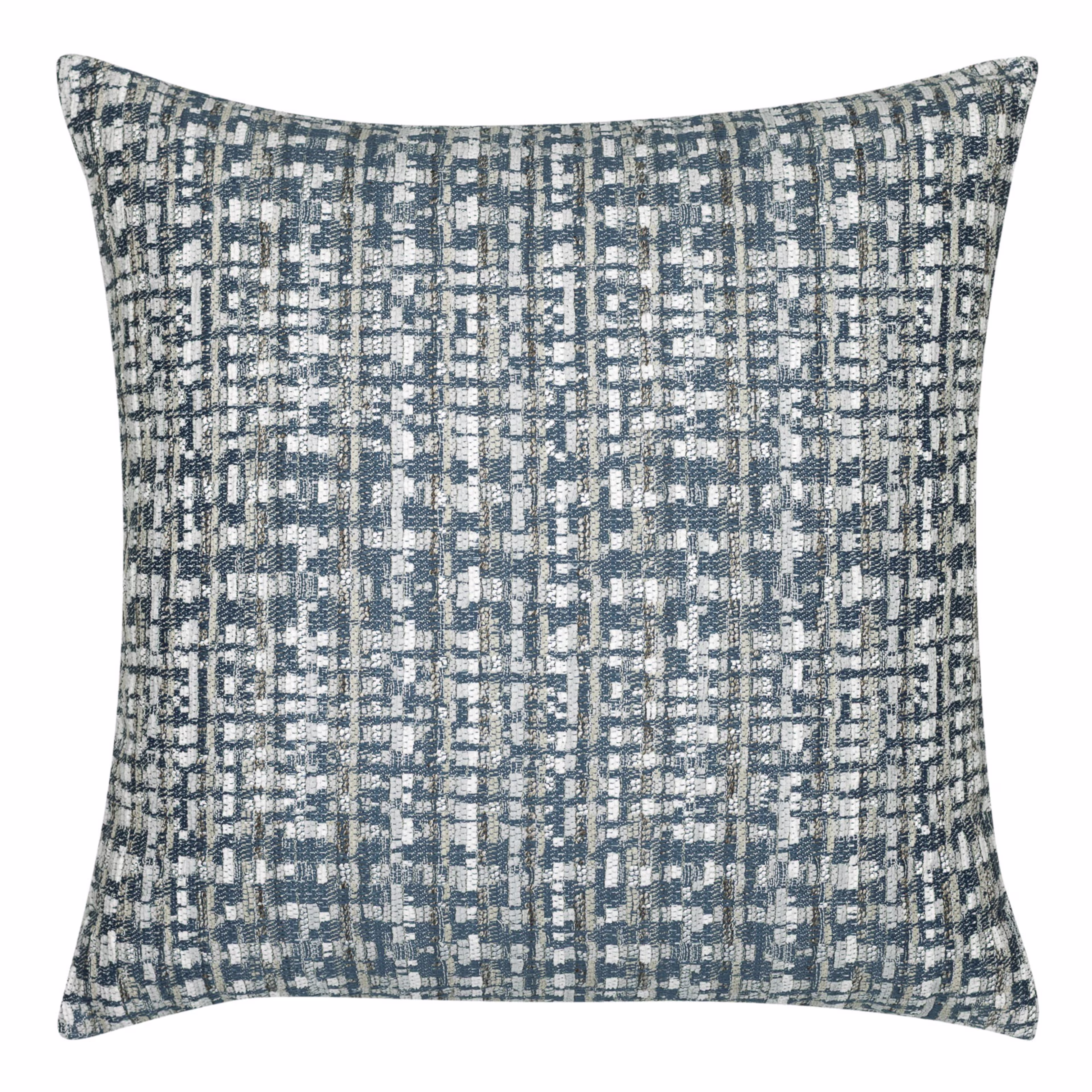 Elaine Smith 20" x 20" Channel Bleu Sunbrella Outdoor Pillow