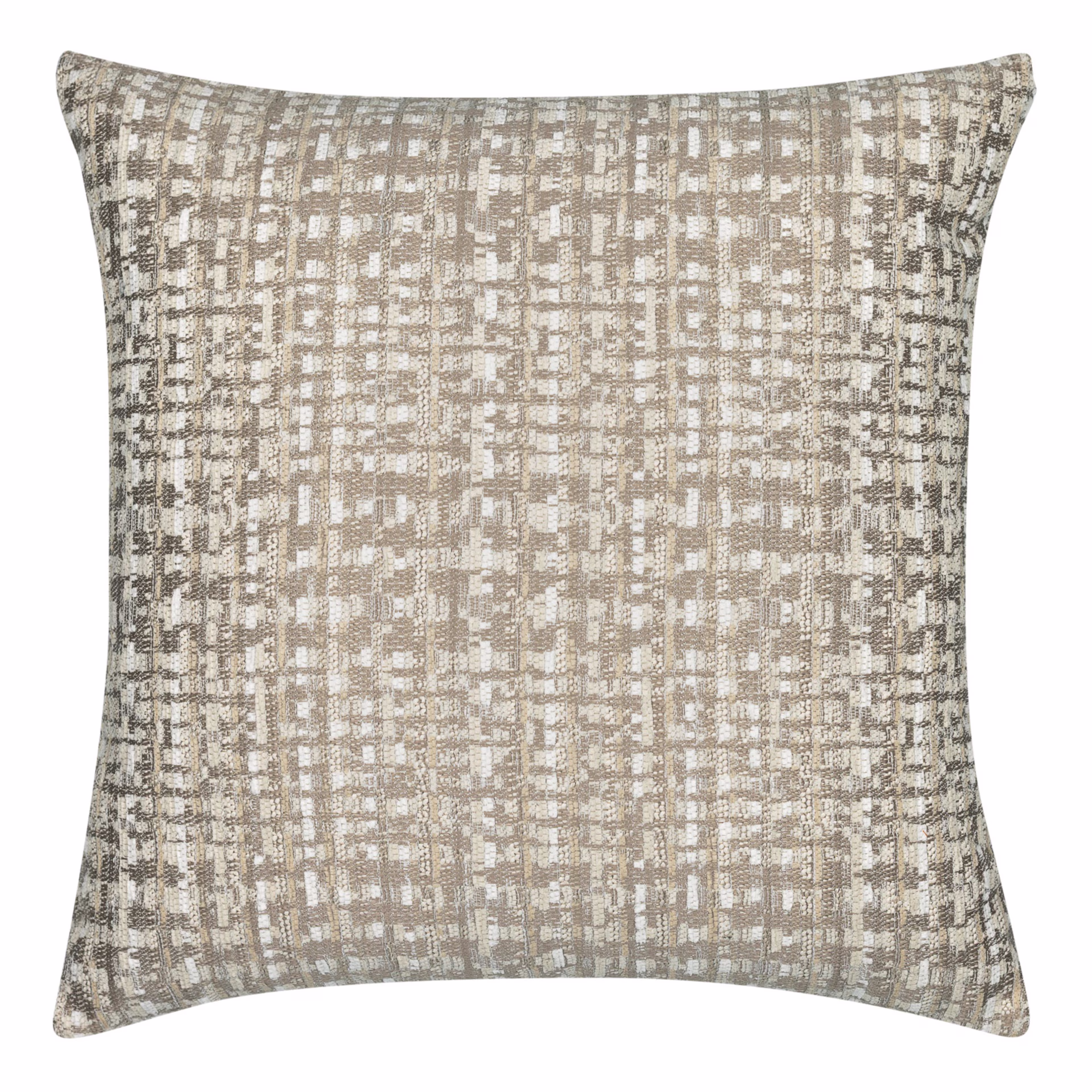 Elaine Smith 20" x 20" Channel Sable Sunbrella Outdoor Pillow