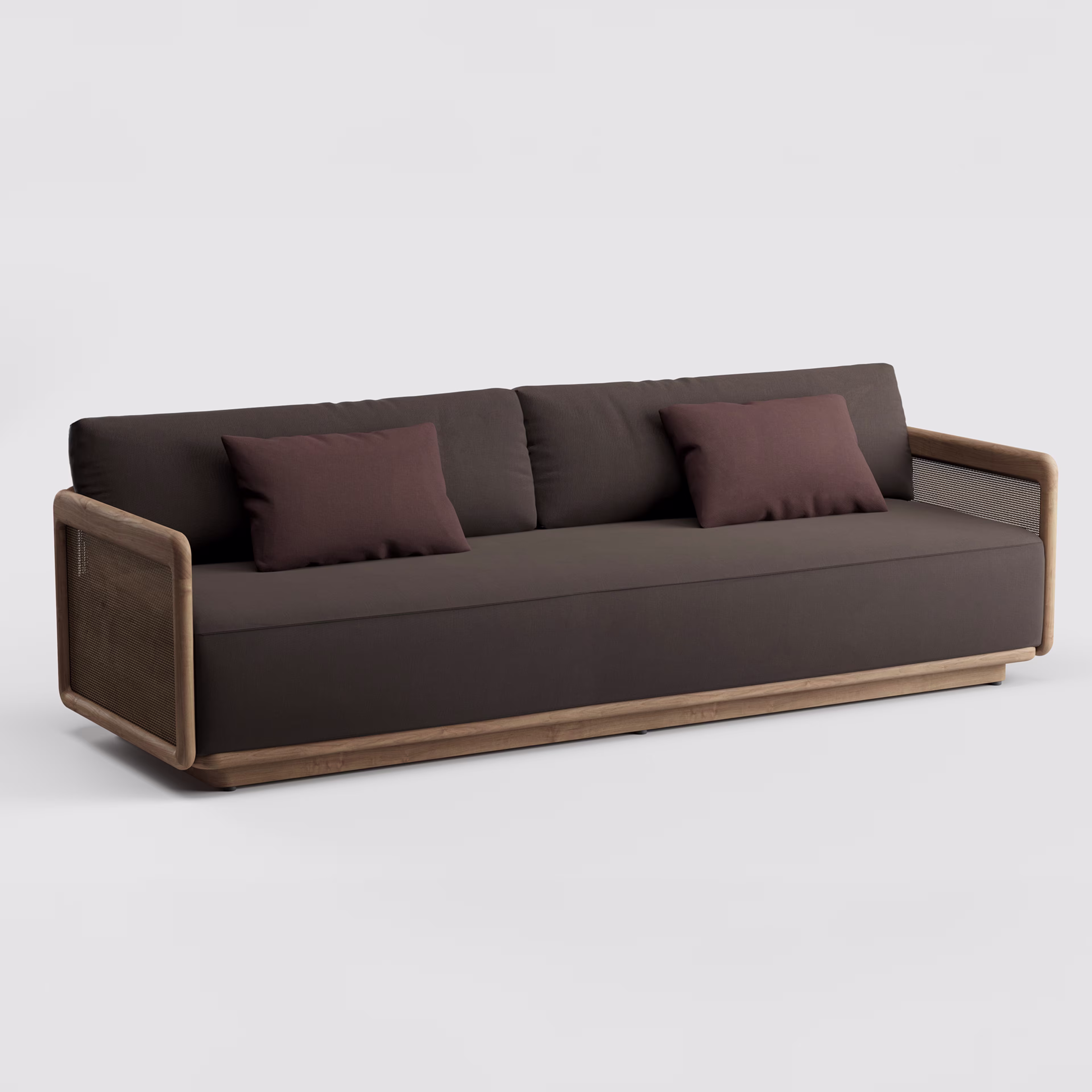 Danao Living Dock 95" Teak Sofa