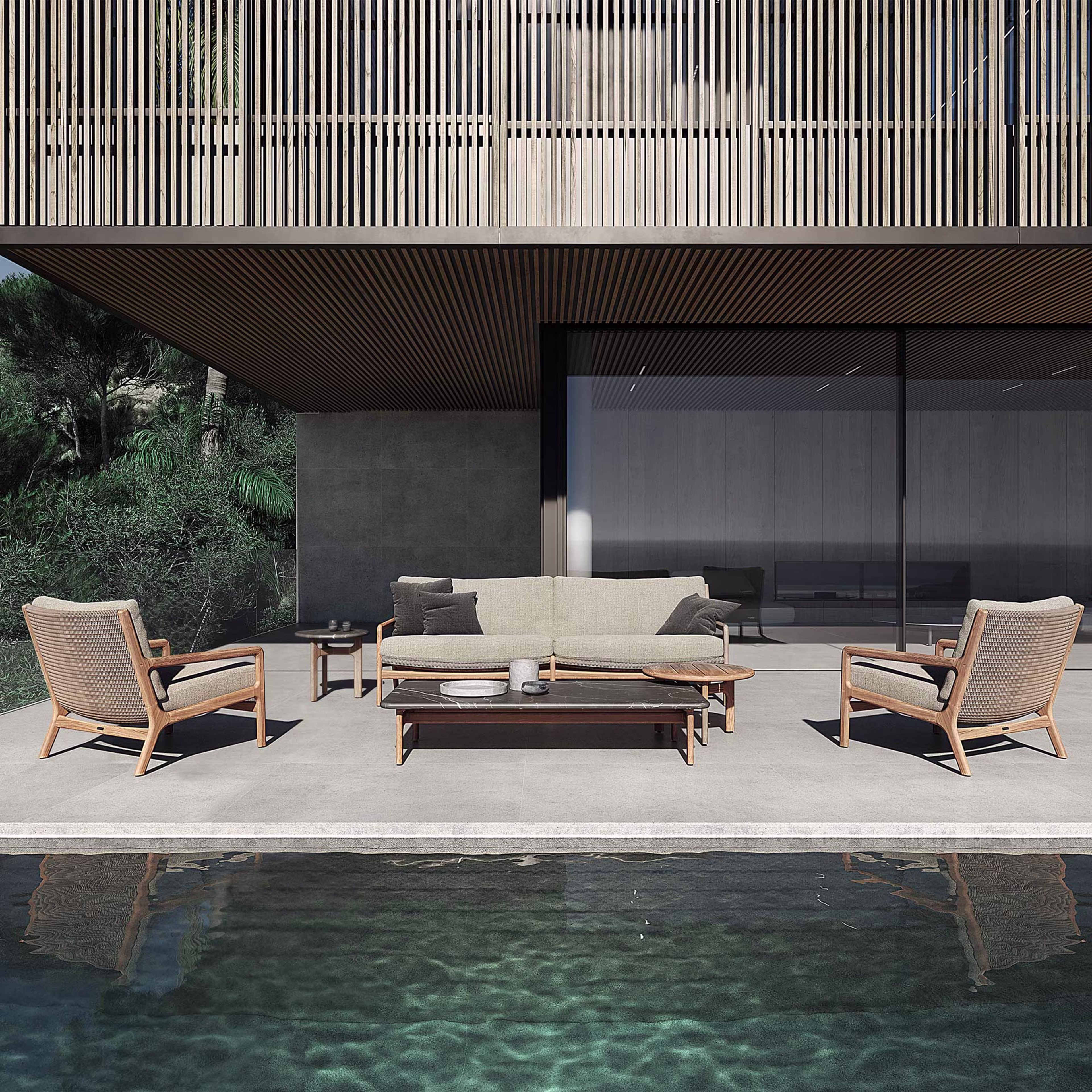 Danao Living Morellino Woven Lounge Chair