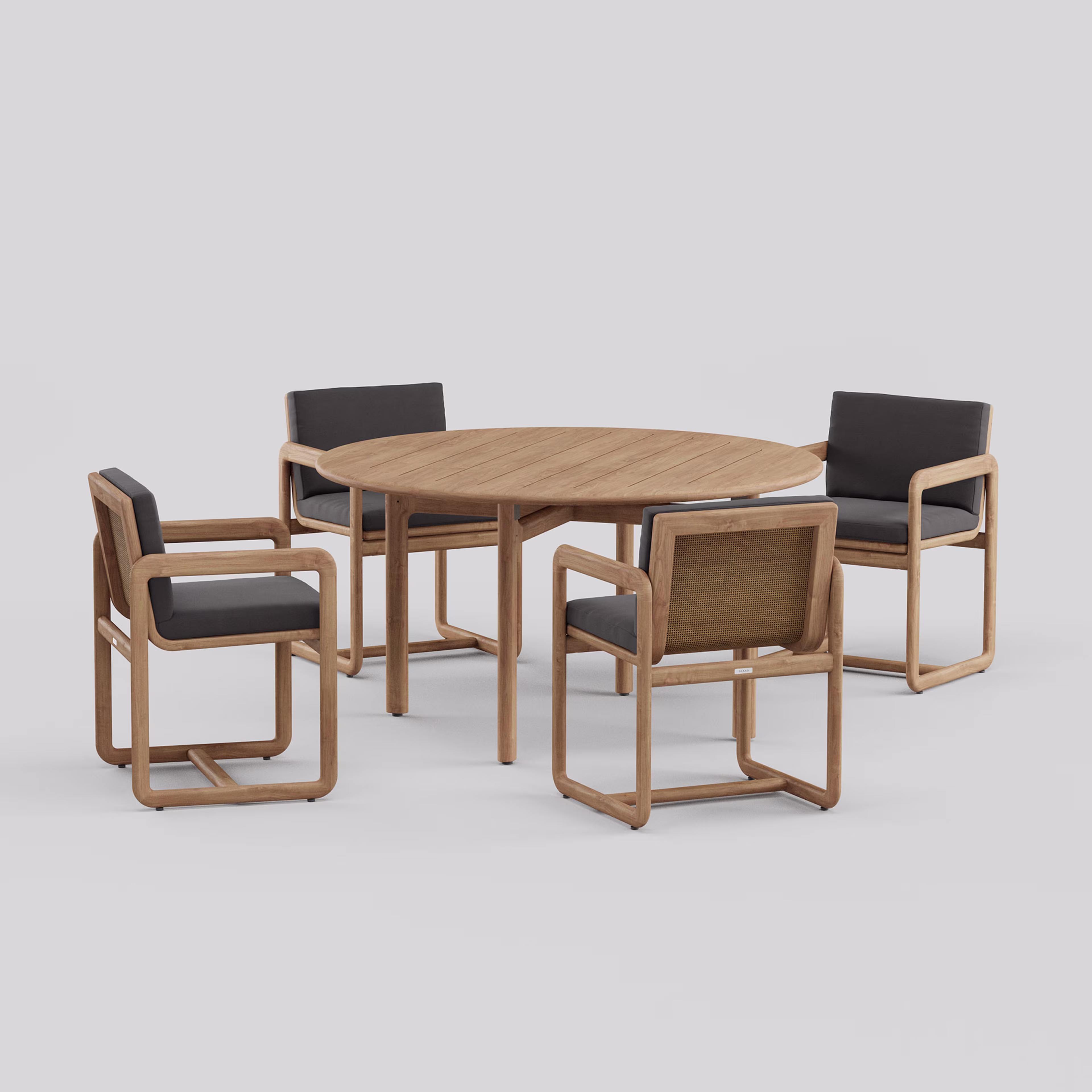 Danao Living Morellino 56" Teak Round Dining Table