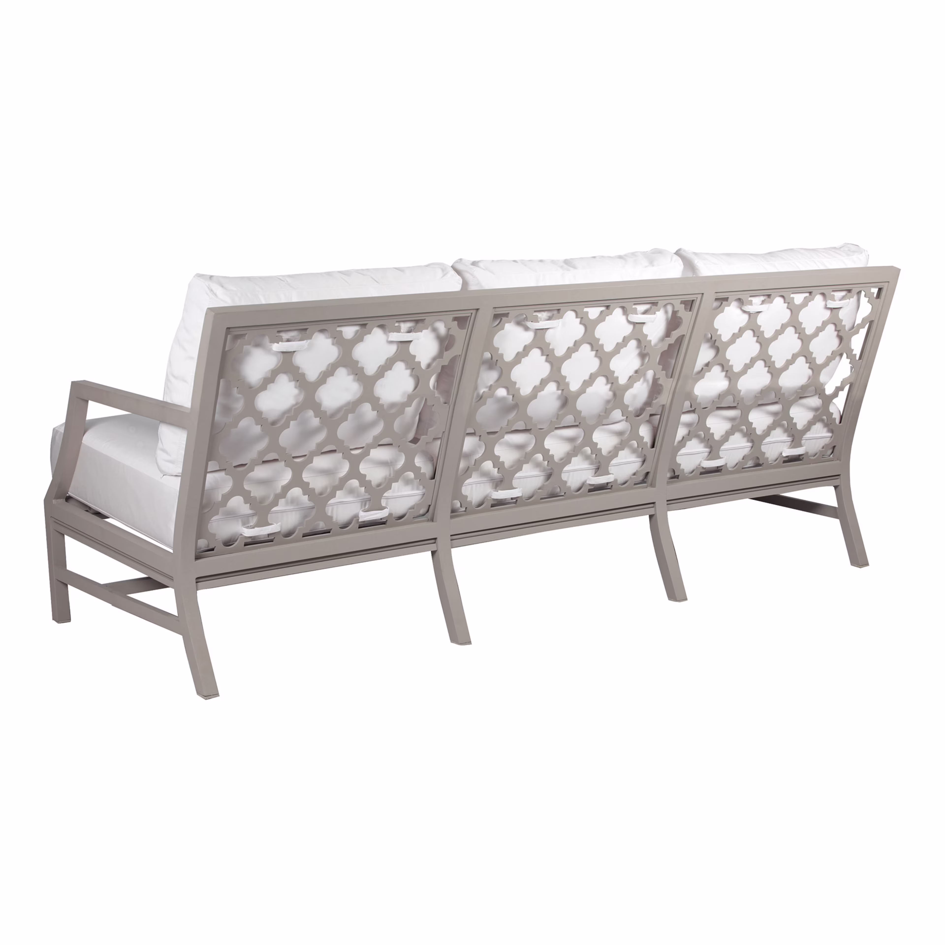 Lane Venture Willow Modern Aluminum Low Back Sofa
