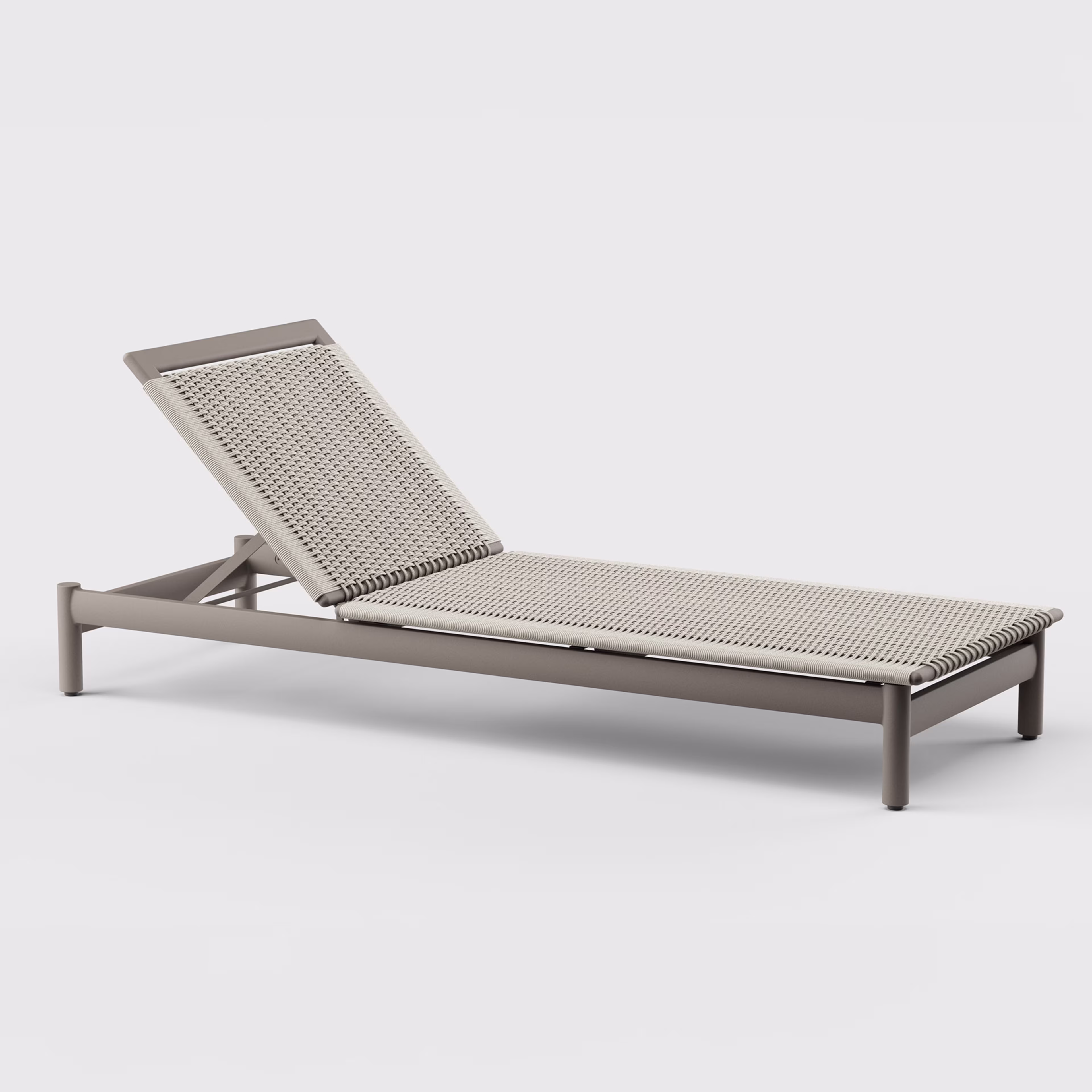 Danao Living Montauk Woven/Aluminum Chaise Lounge