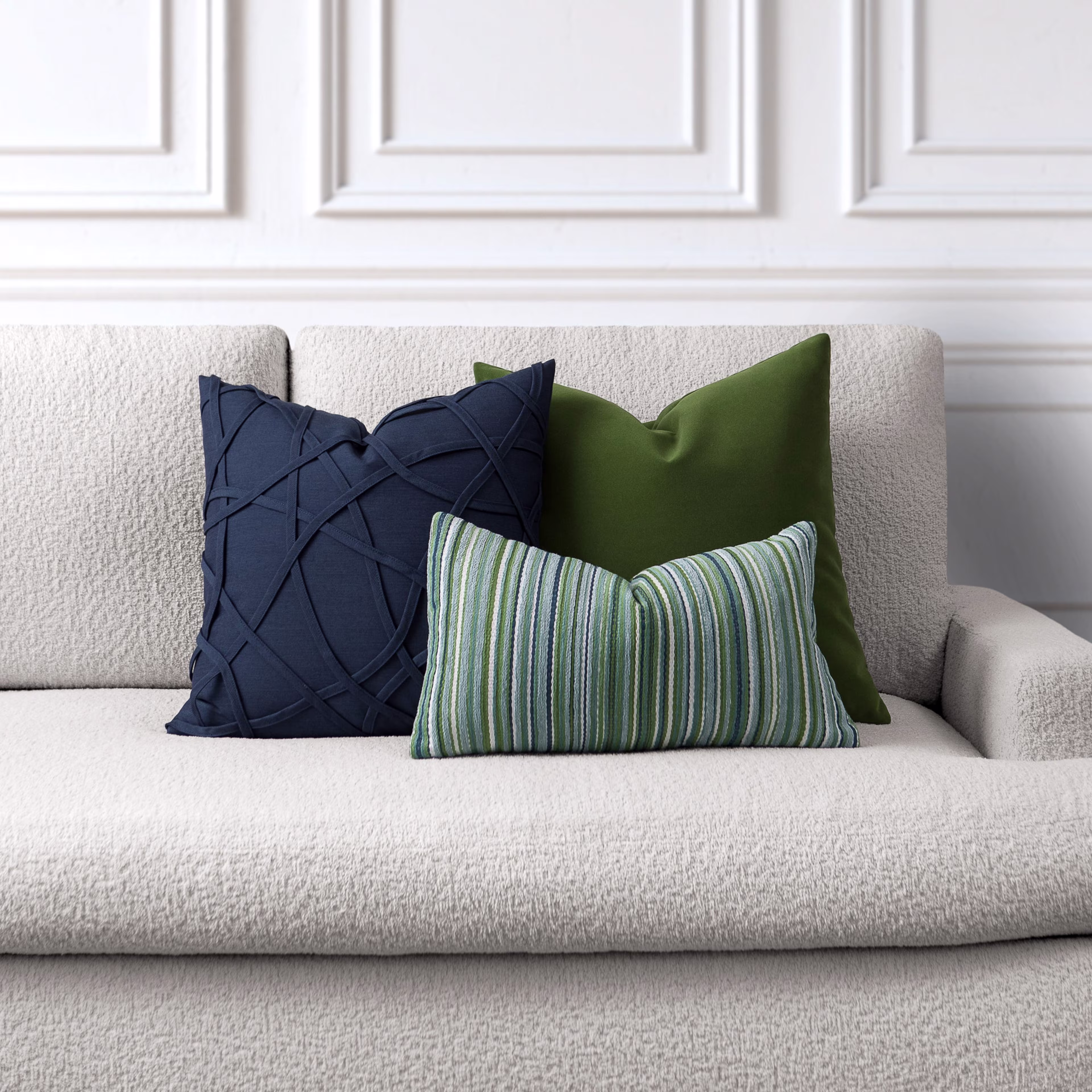 Elaine Smith Nature 3-Piece Sunbrella Outdoor Pillow Set