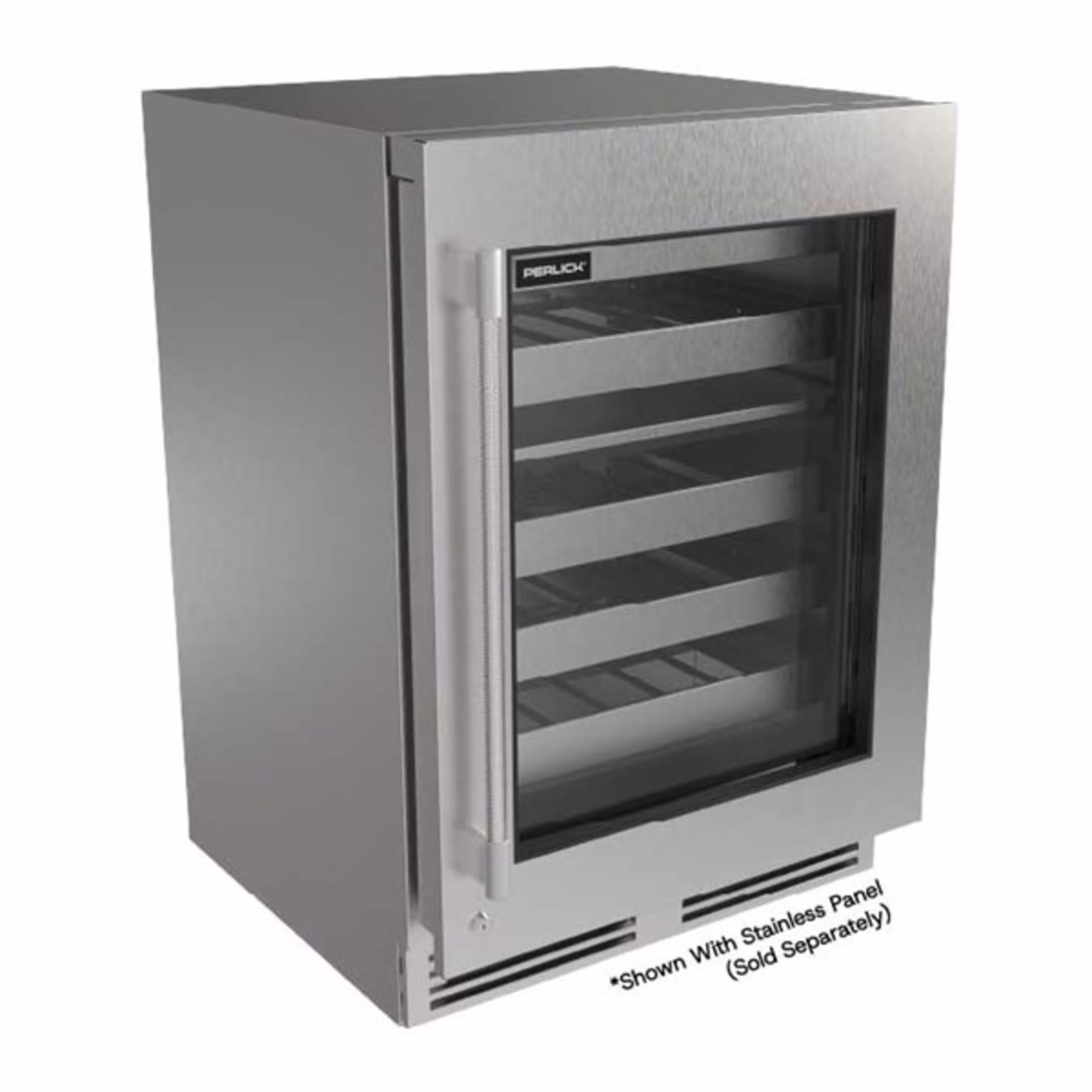 Perlick G5 Luxe Series 24" Glass Door Dual Zone Outdoor Wine Reserve