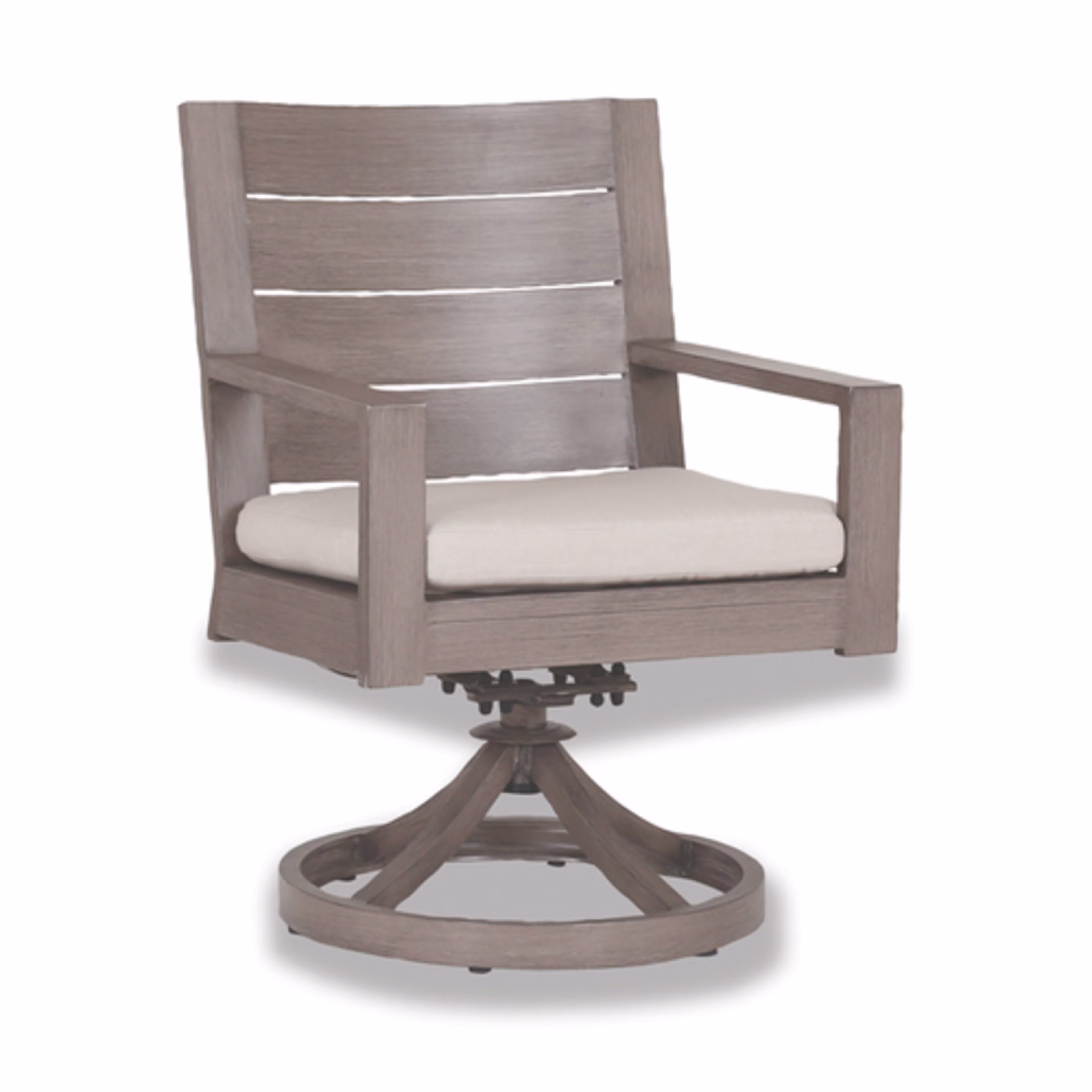 Sunset West Laguna Swivel Aluminum Dining Armchair Replacement Cushion