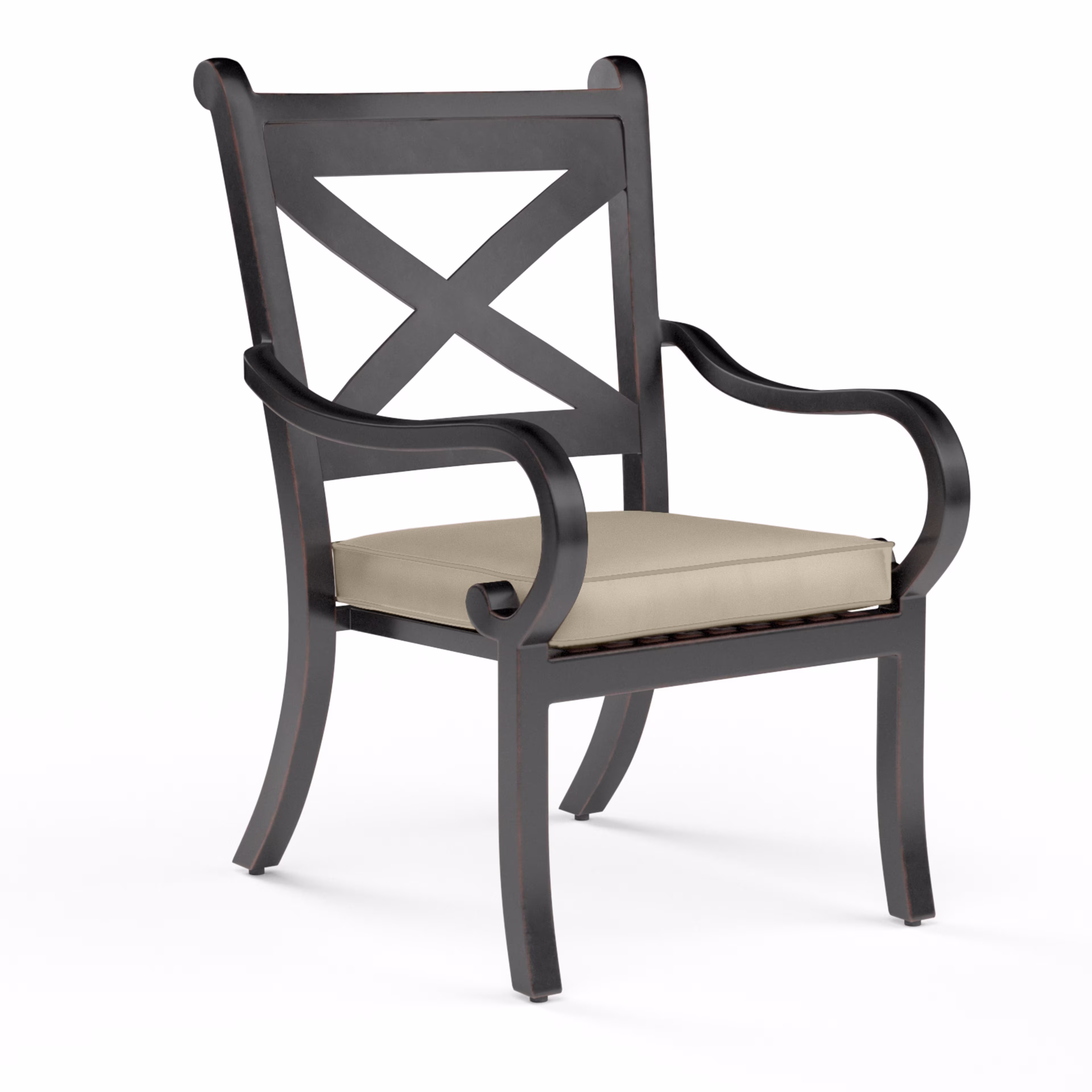 Sunset West Monterey Aluminum Dining Armchair Replacement Cushion