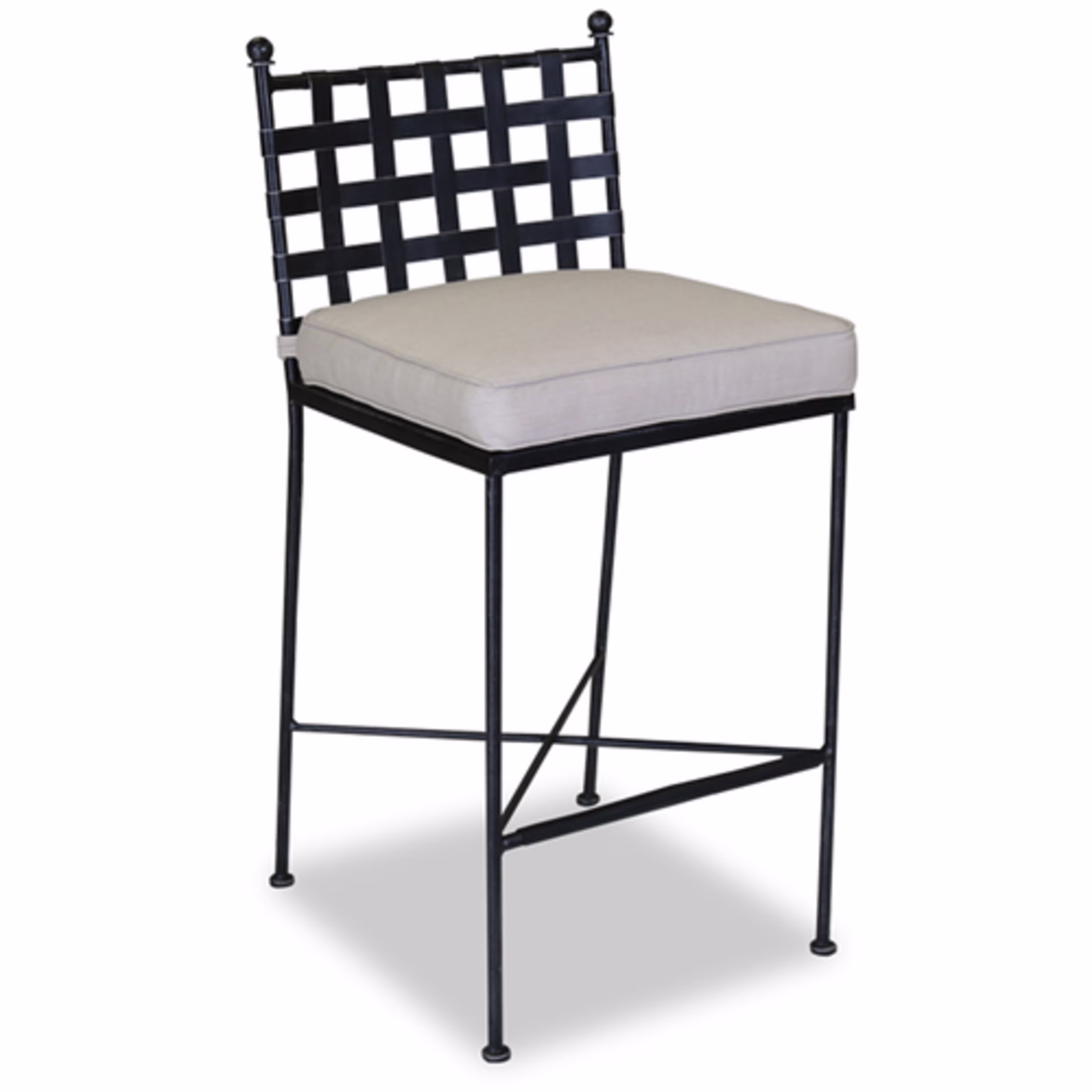Sunset West Provence Iron Bar Side Chair Replacement Cushion