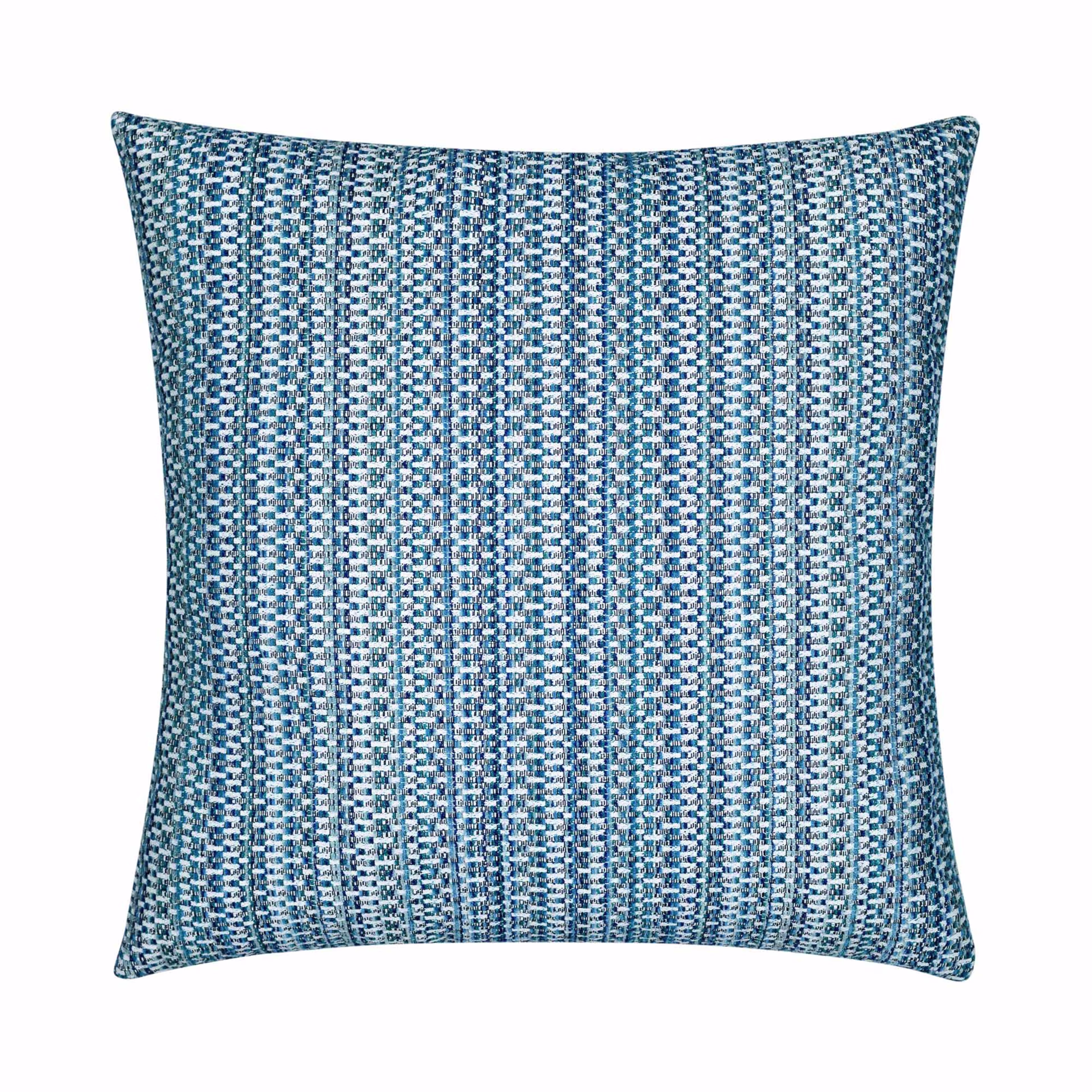 Elaine Smith 22" x 22" Kaleidoscope Indigo Outdoor Pillow