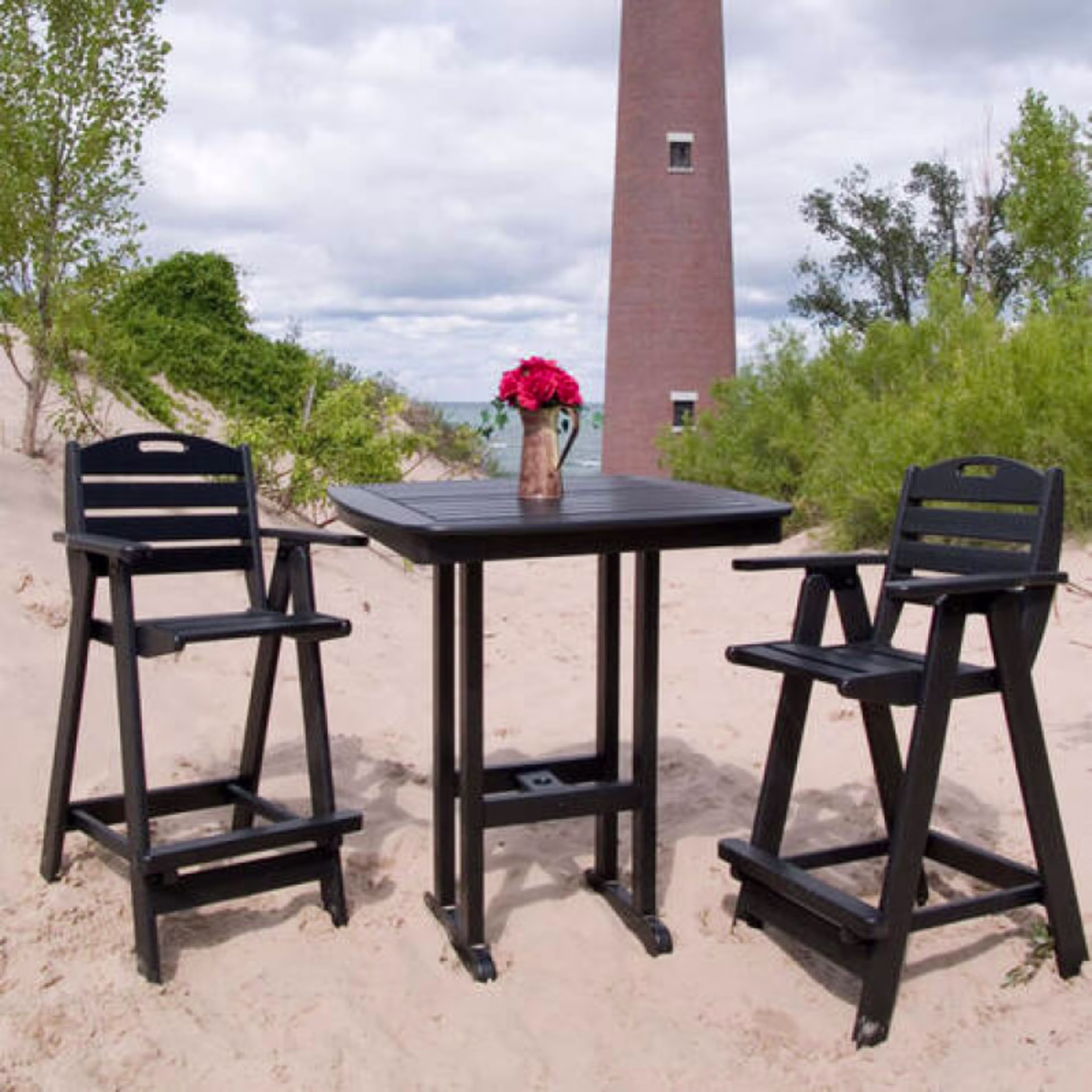 Polywood Nautical 5-Piece Bar Set