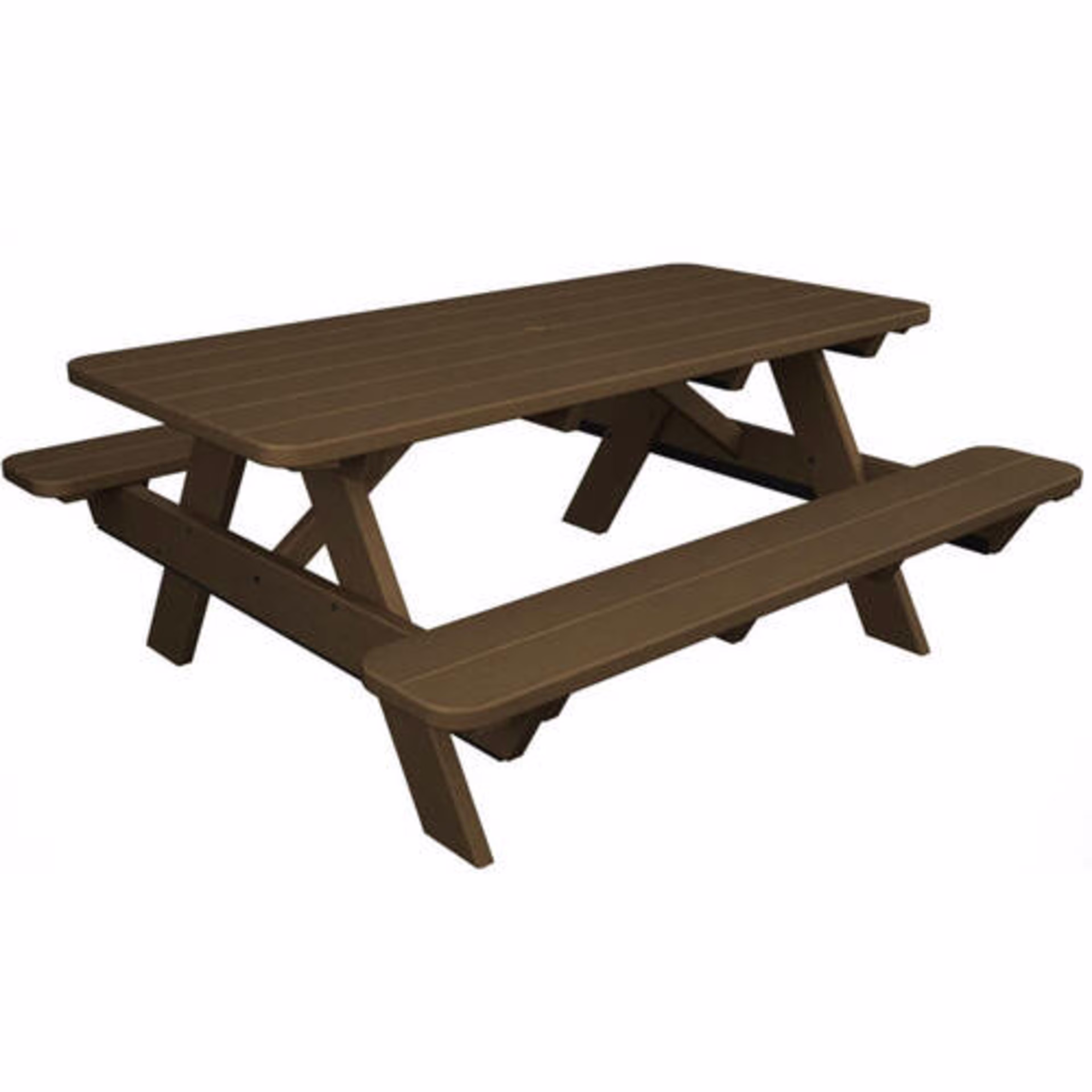 Polywood Park 72" Rectangular Picnic Table