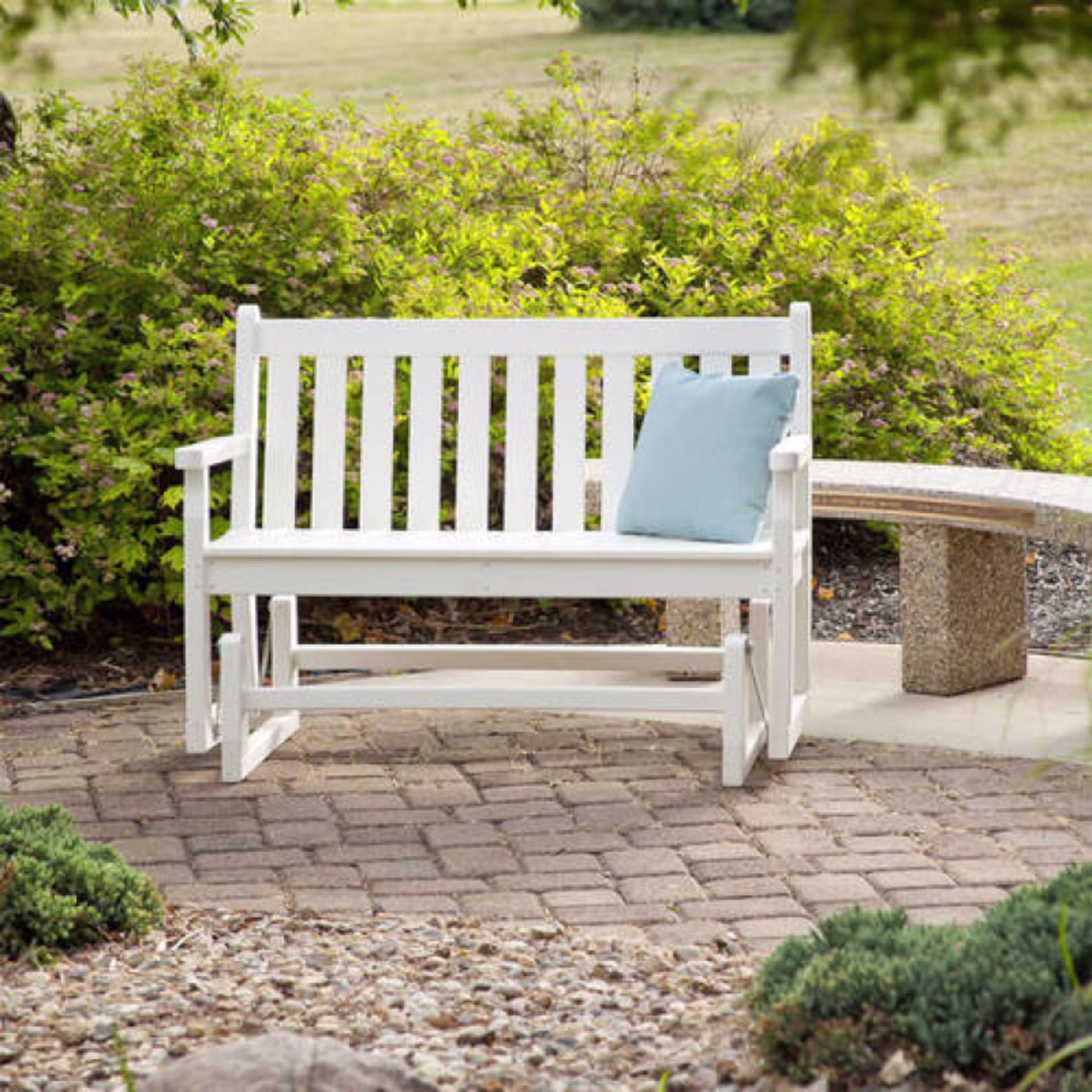 Polywood Traditional 48" Garden Glider Bench