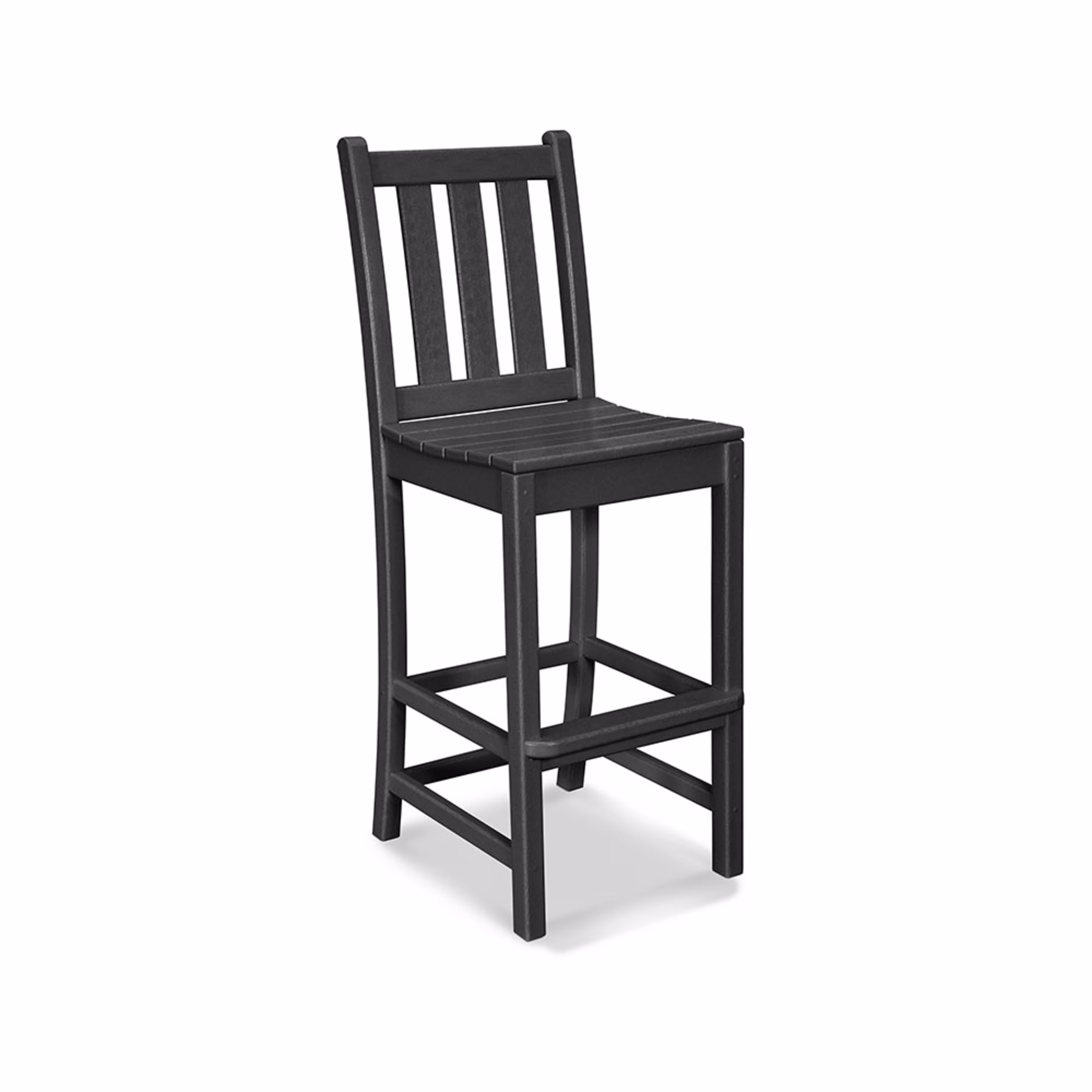 Polywood Traditional Garden Bar Side Chair