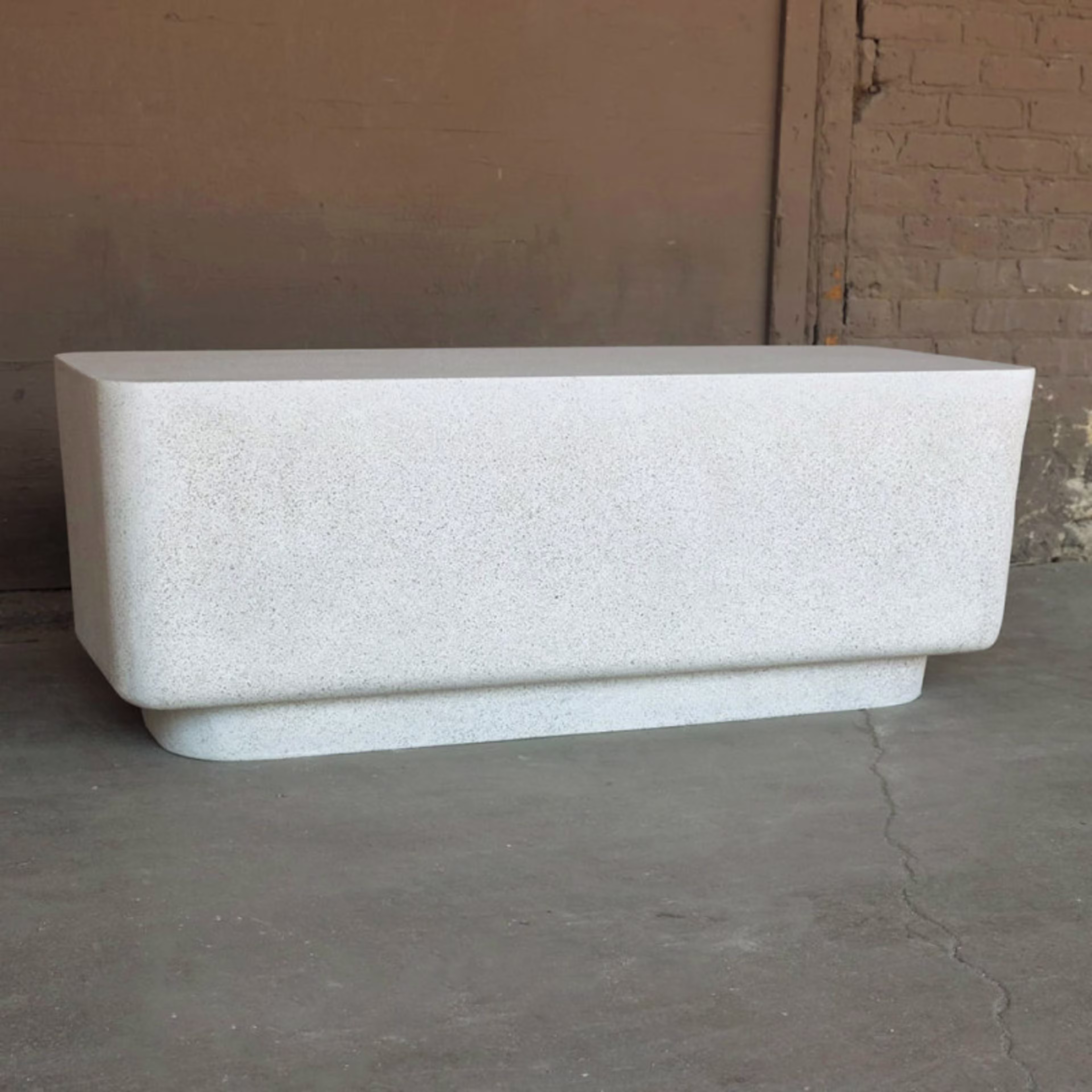 Zachary A. Design Block 48" Backless Bench