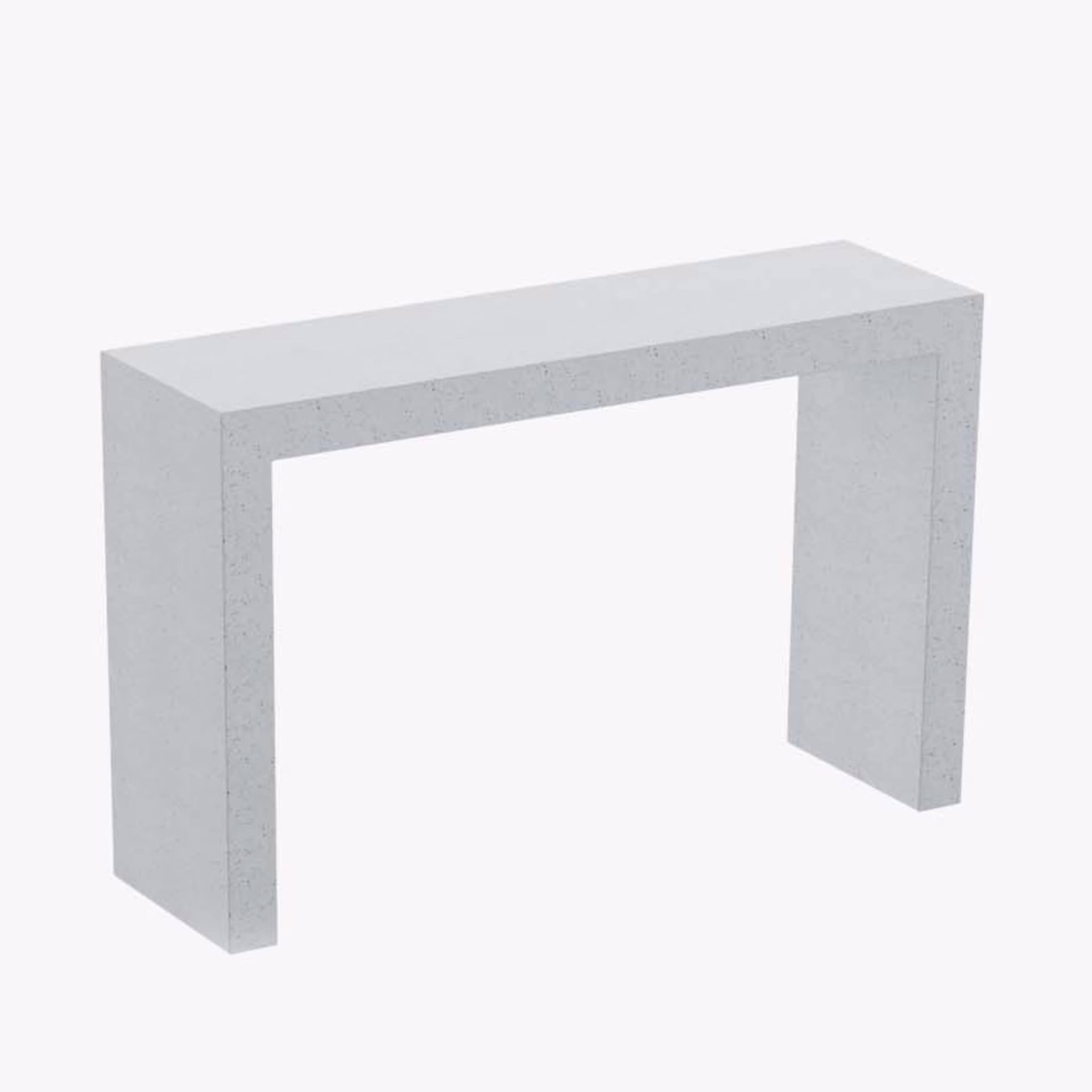 Zachary A. Design Lynne Tell 48" x 14" x 30" Rectangular Console Table