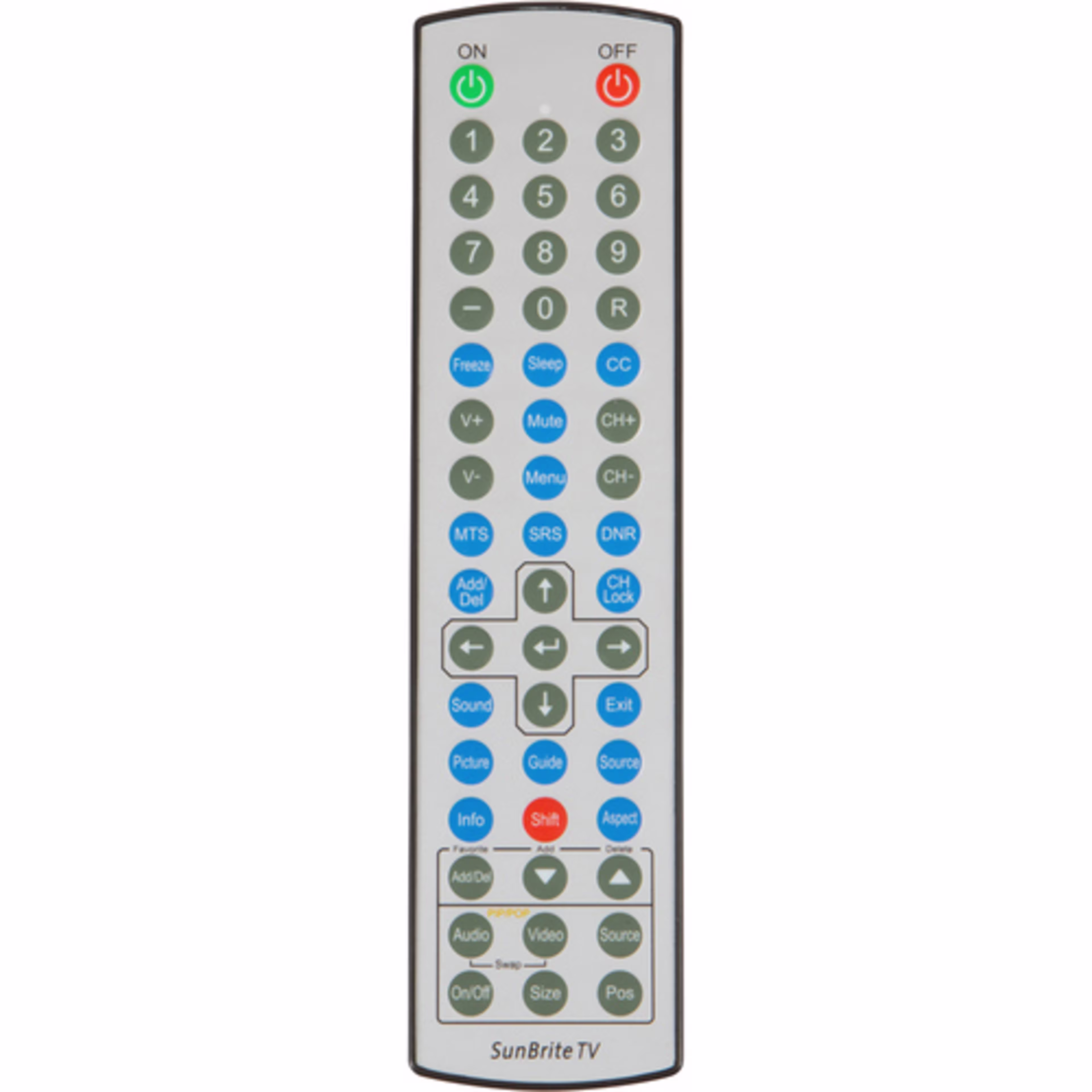 SunBriteTV Weatherproof Remote Control for All Current SunBriteTV Models