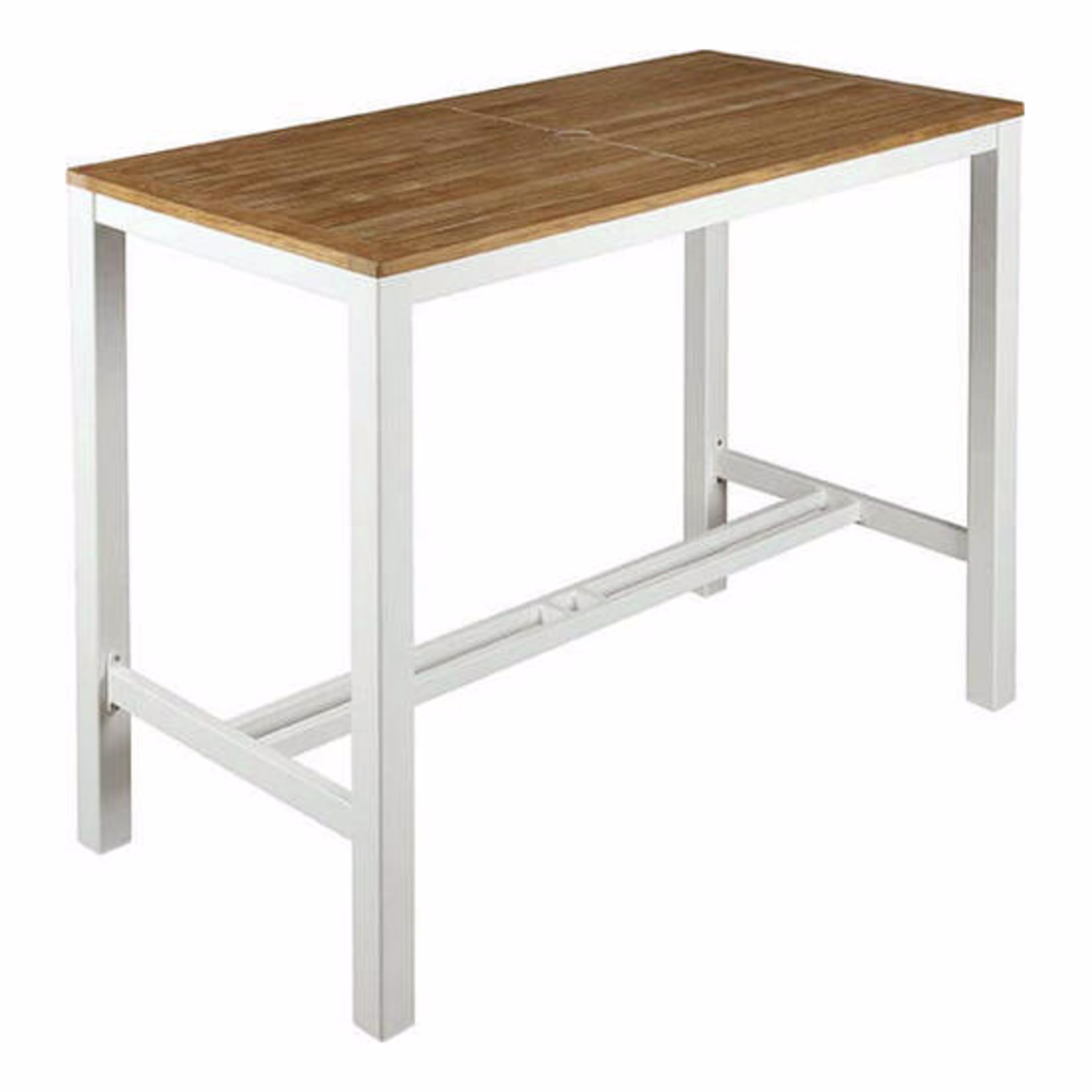 Barlow Tyrie Aura 55" Rectangular Bar Table - Teak Top