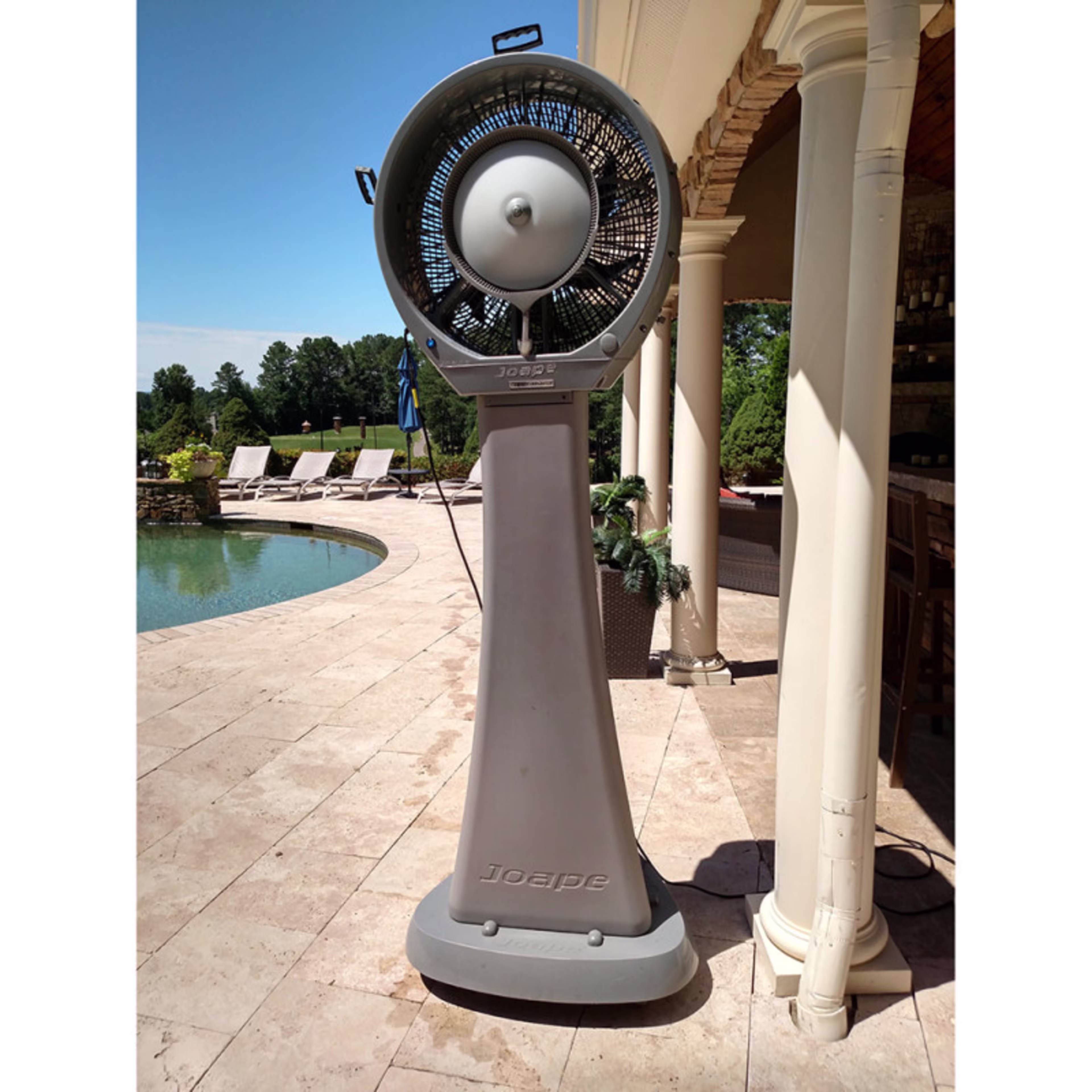 EcoJet Hurricane Standing Misting Fan - 26 Gallon Reservoir