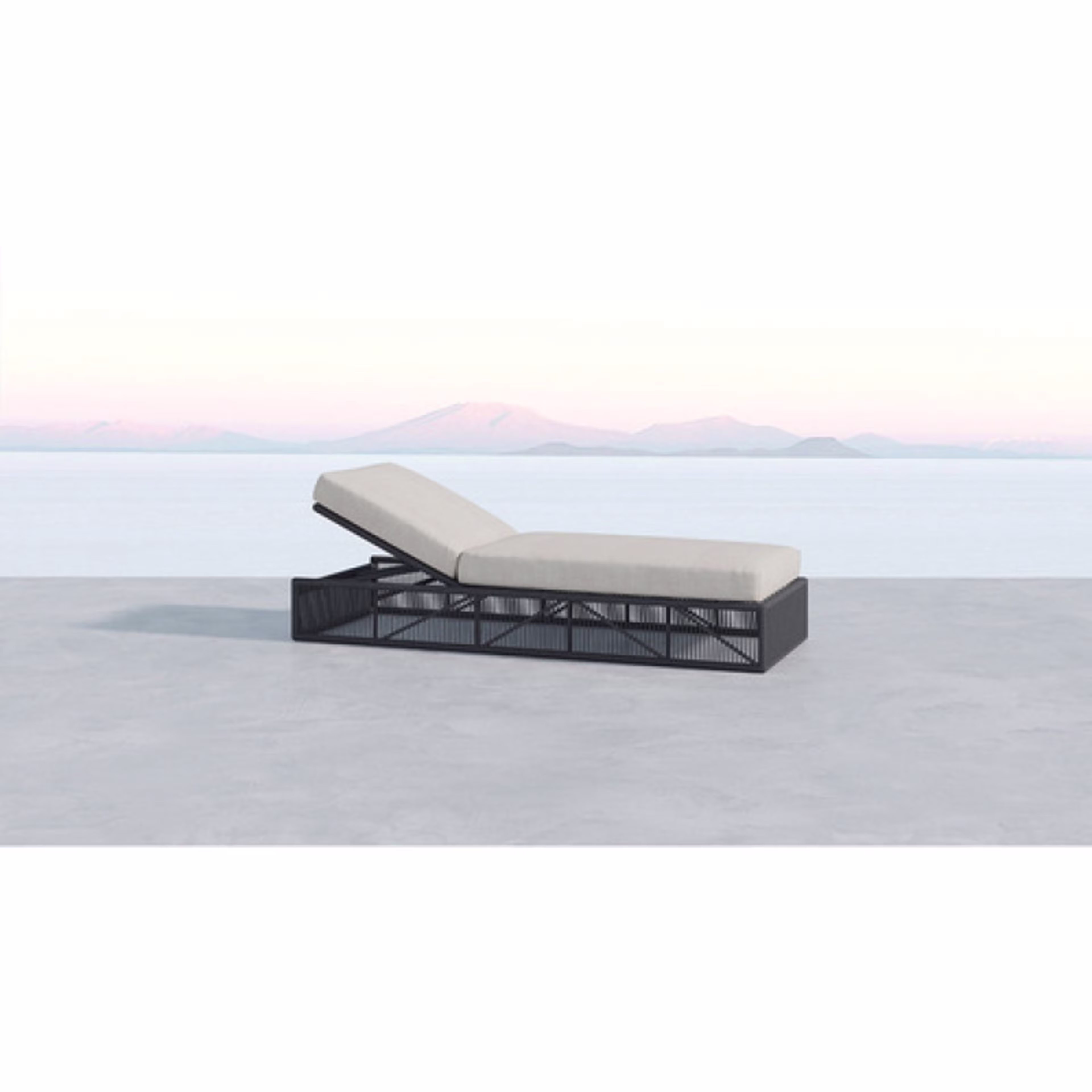 Sunset West Milano Rope Chaise Lounge