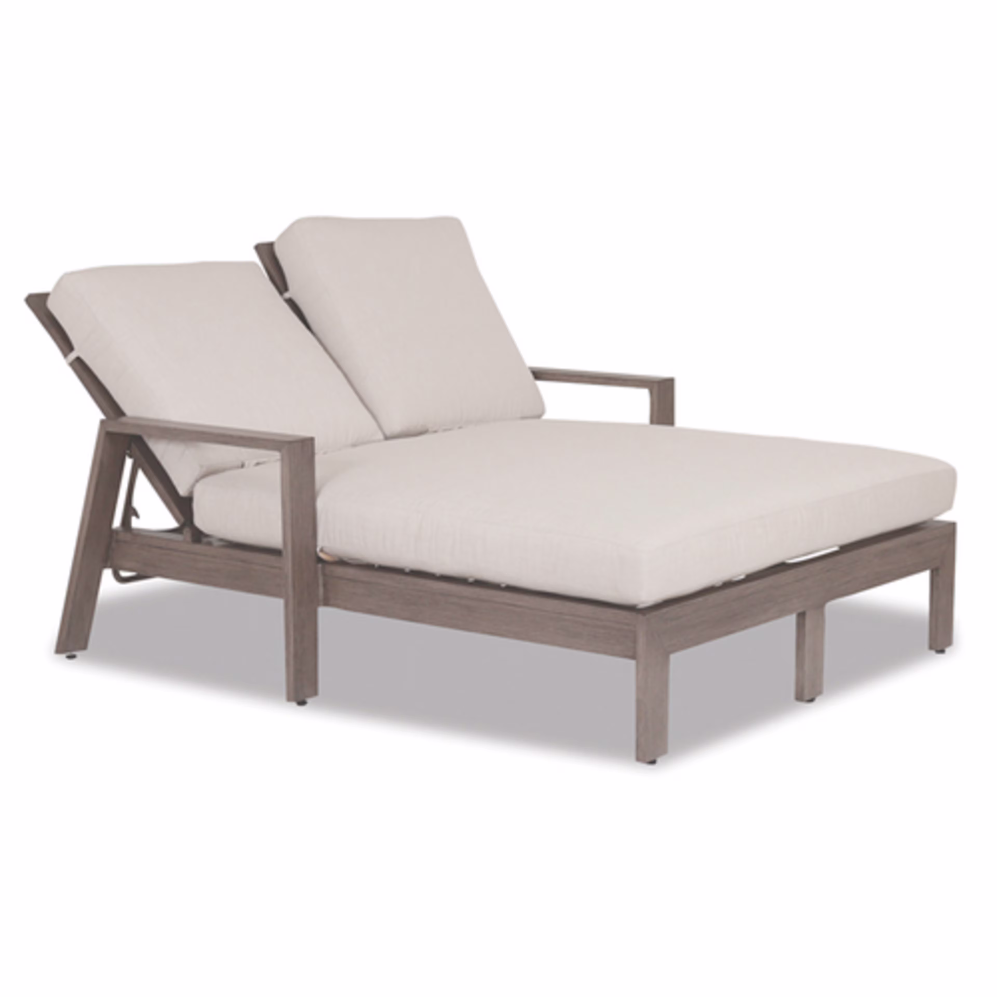 Sunset West Laguna Aluminum Double Chaise Lounge