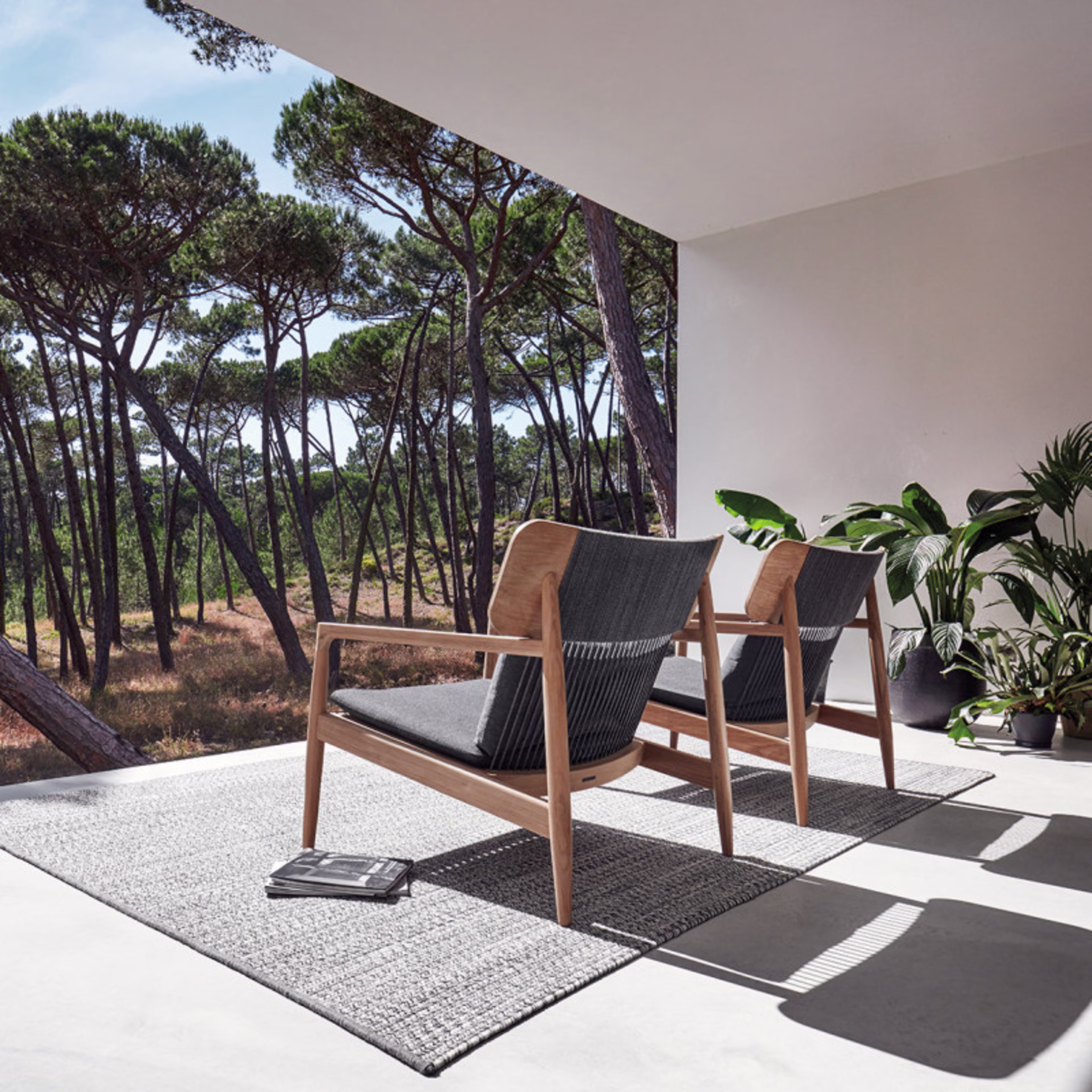 Gloster Archi Teak Lounge Chair