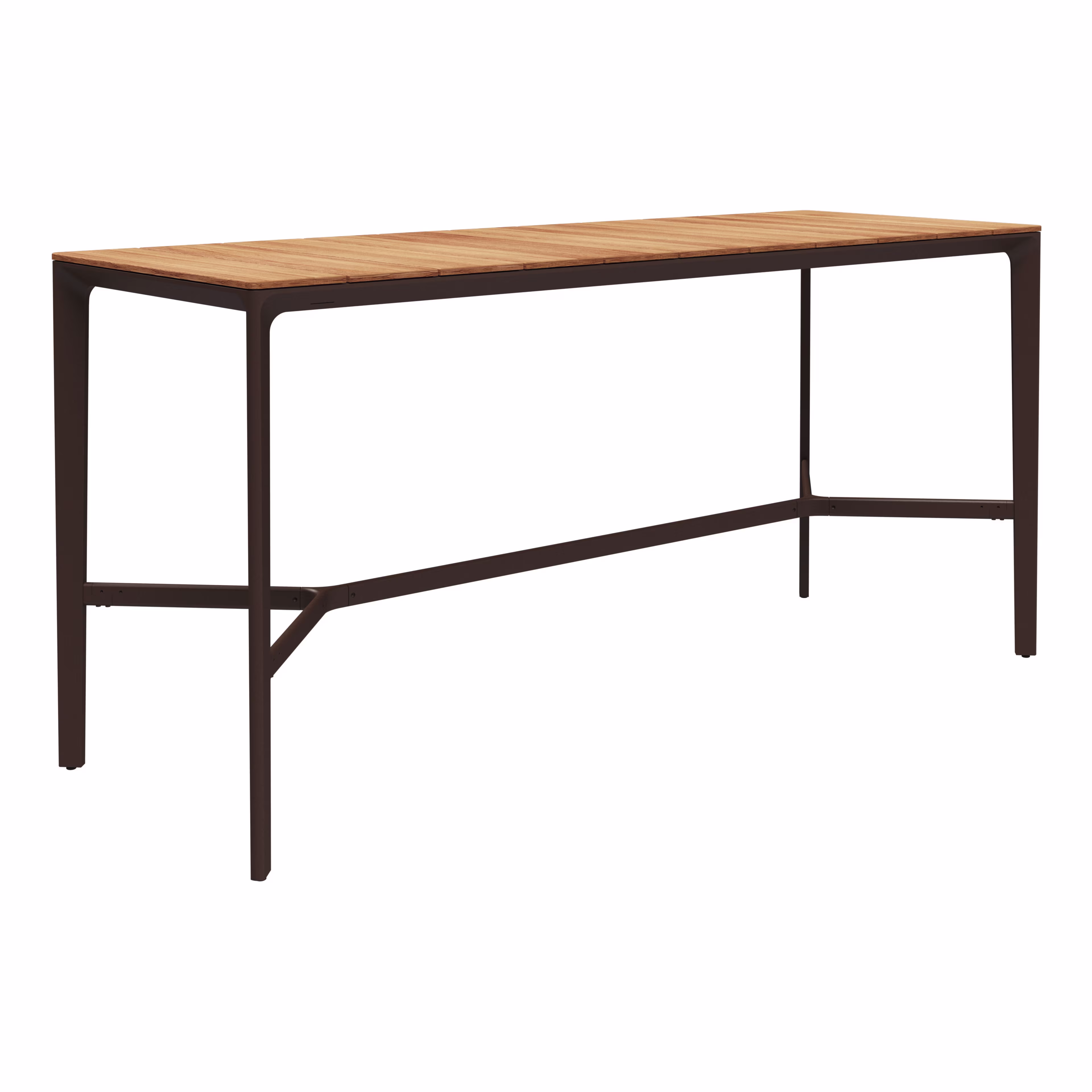 Gloster Carver 87" Teak Rectangular Bar Table