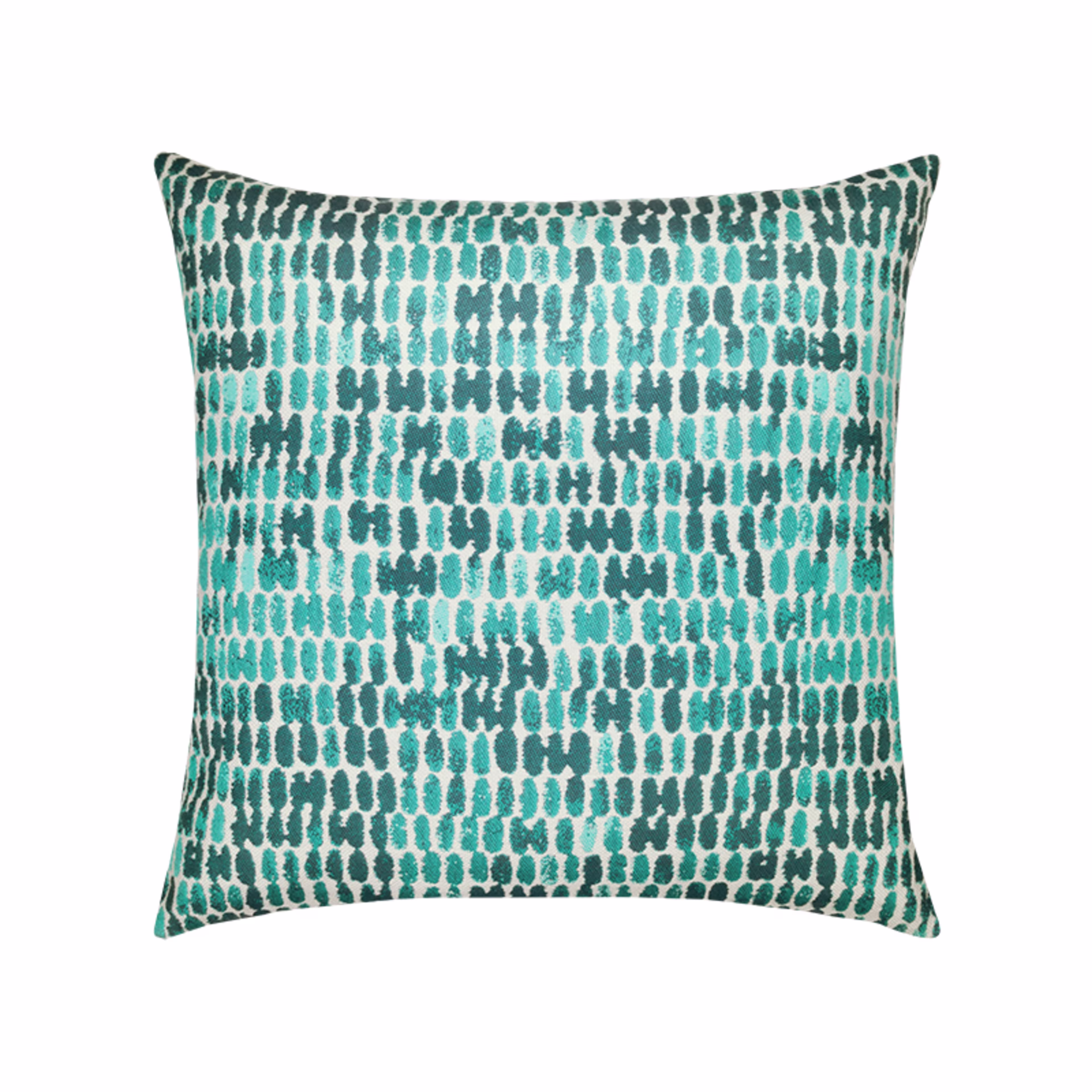 Elaine Smith 20" x 20" Thumbprint Aruba Sunbrella Outdoor Pillow