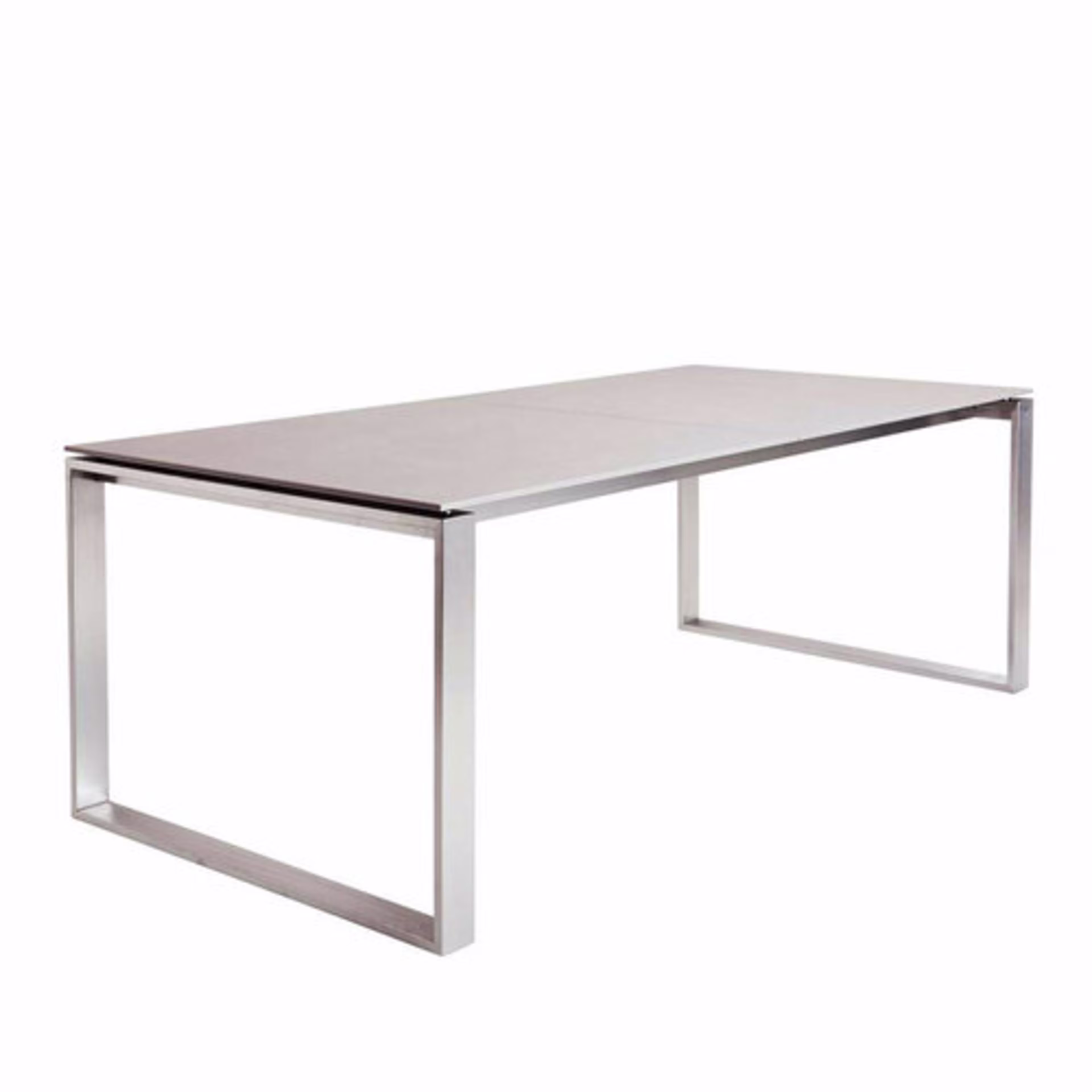 Cane-line Edge 83" - 103" Steel Extending Rectangular Dining Table