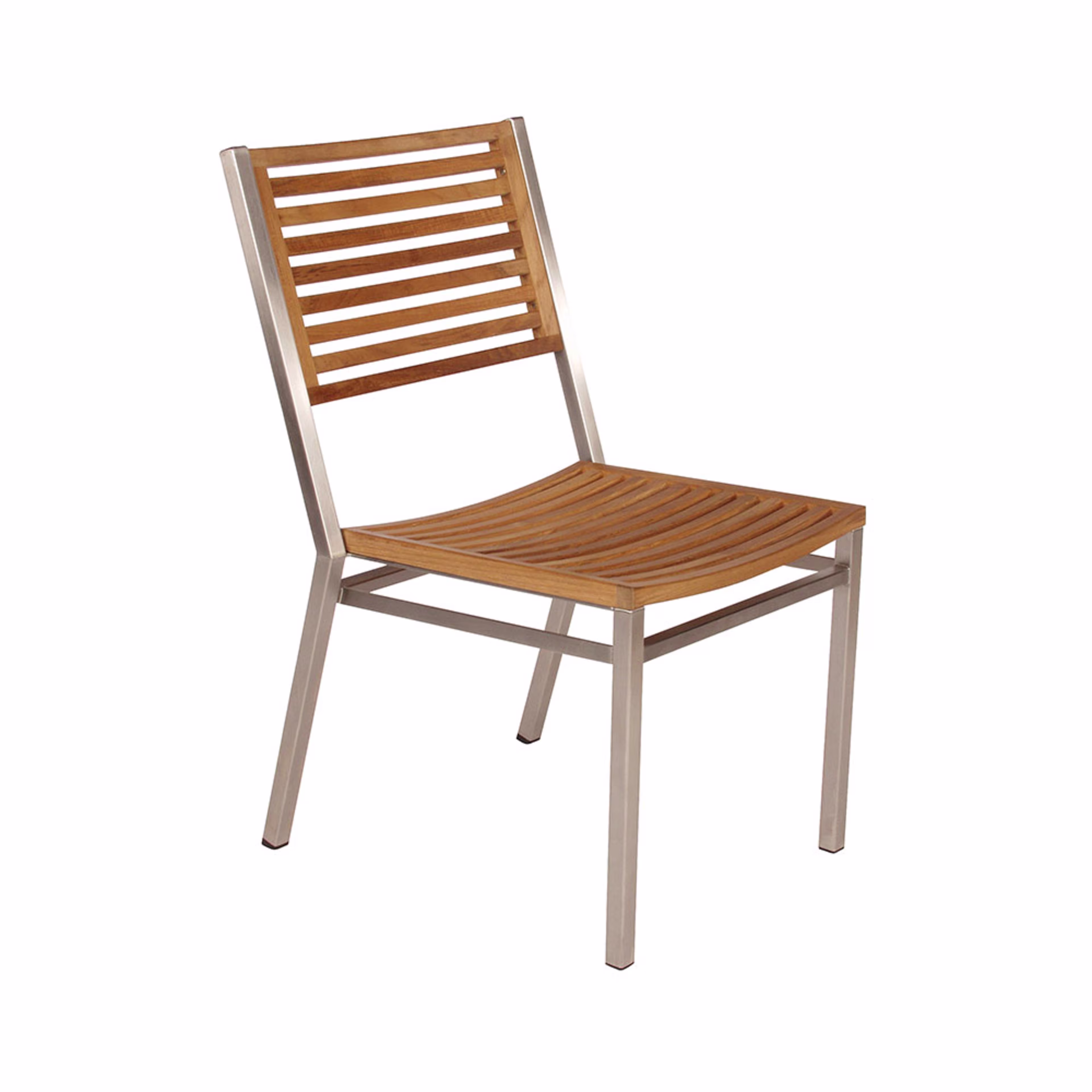 Barlow Tyrie Equinox Stacking Teak Dining Side Chair