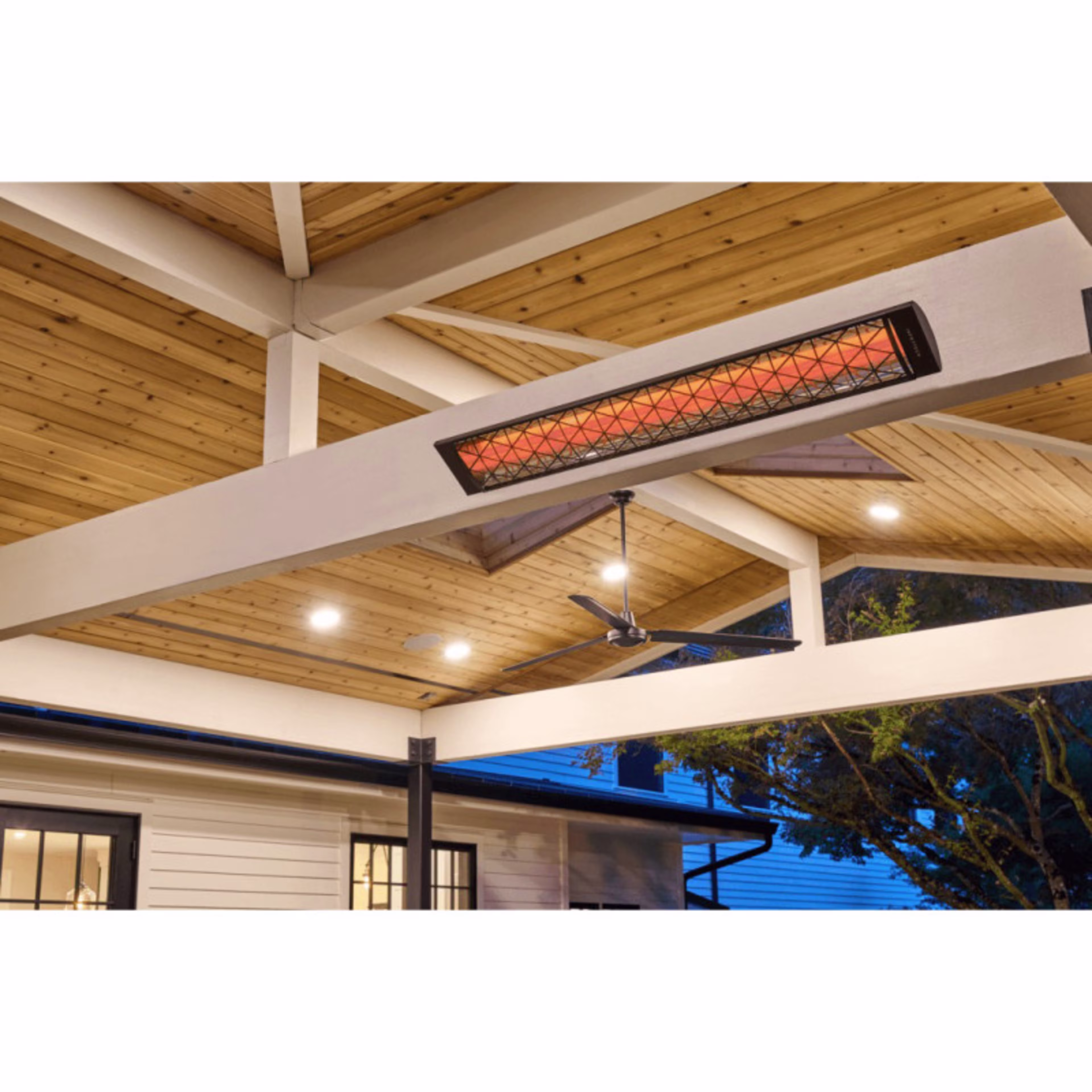 Infratech Motif CD-Series 39" Dual Element Wall Mount Electric Patio Heater - 4000 Watt