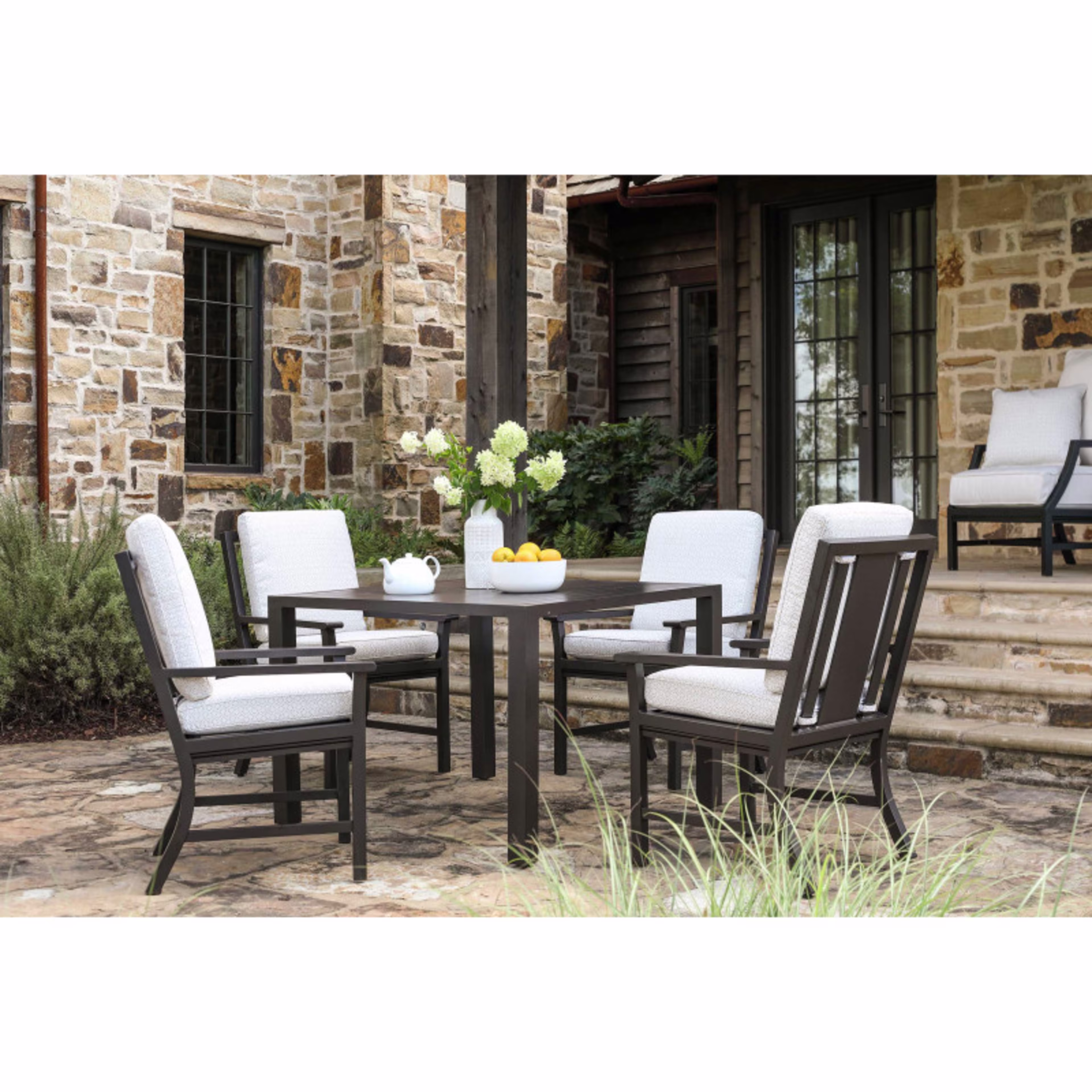 Lane Venture Contempo 42" Aluminum Square Dining Table