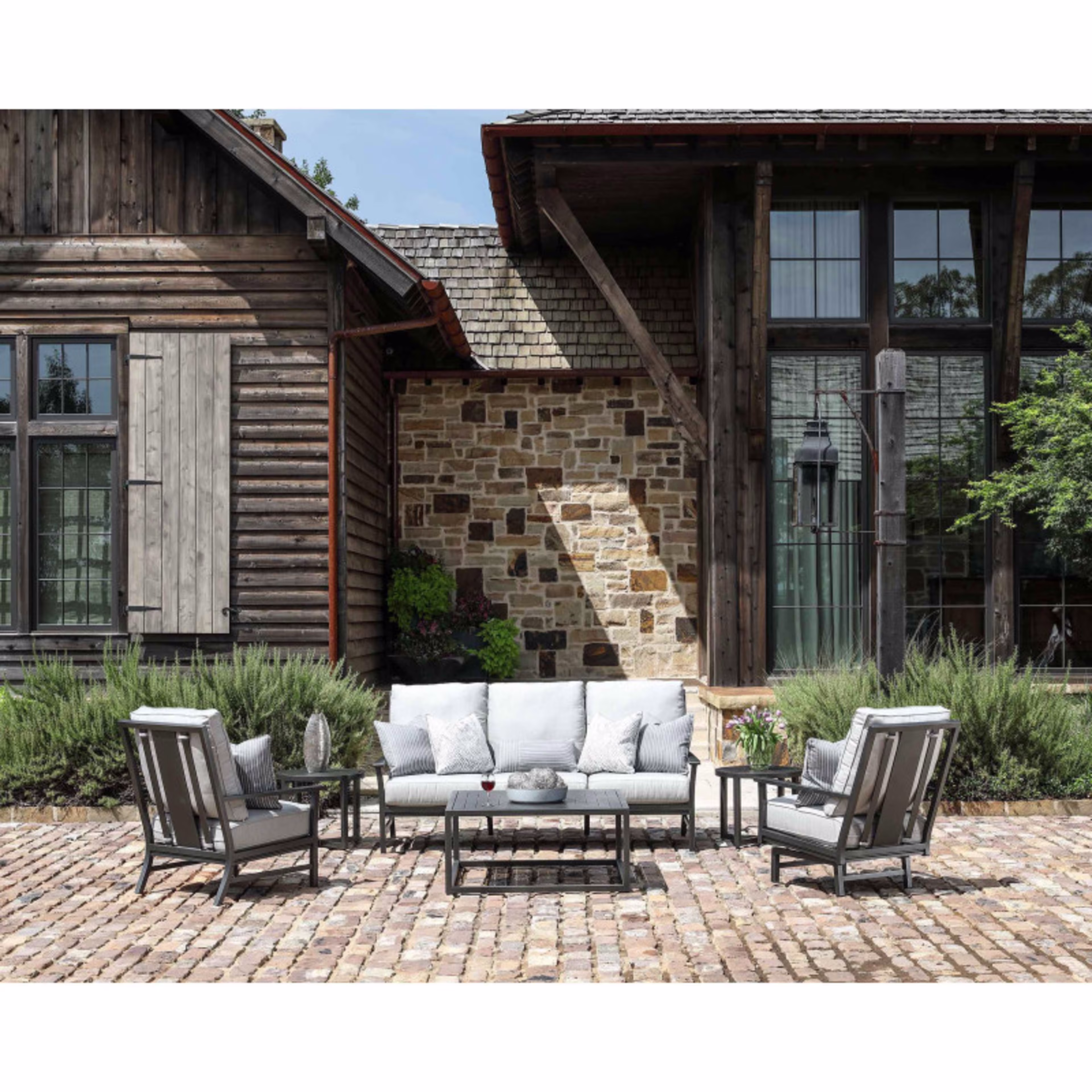 Lane Venture Montana Aluminum Swivel Lounge Chair