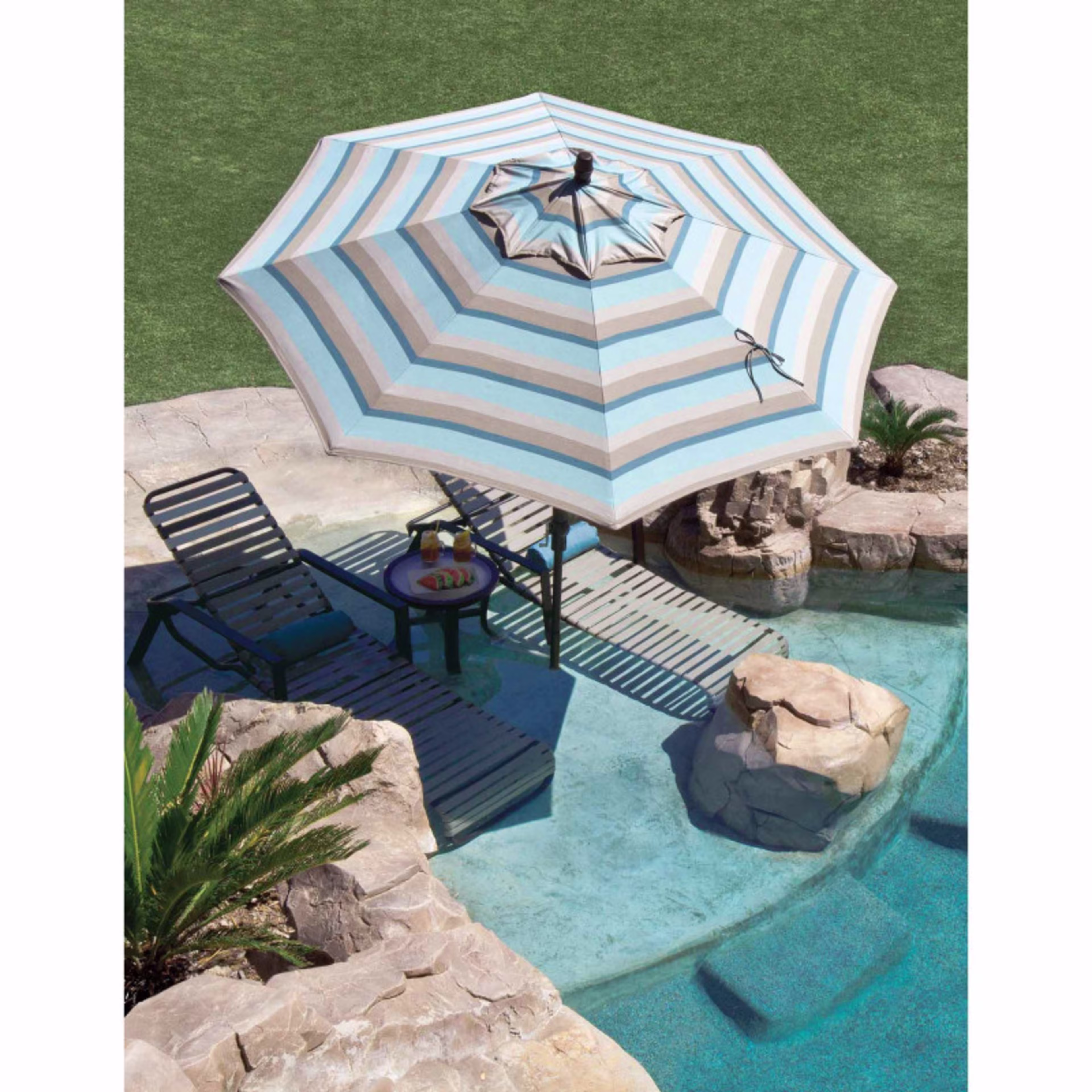 Treasure Garden 9' Octagonal Market Replacement Canopy SWV - Quick Ship
