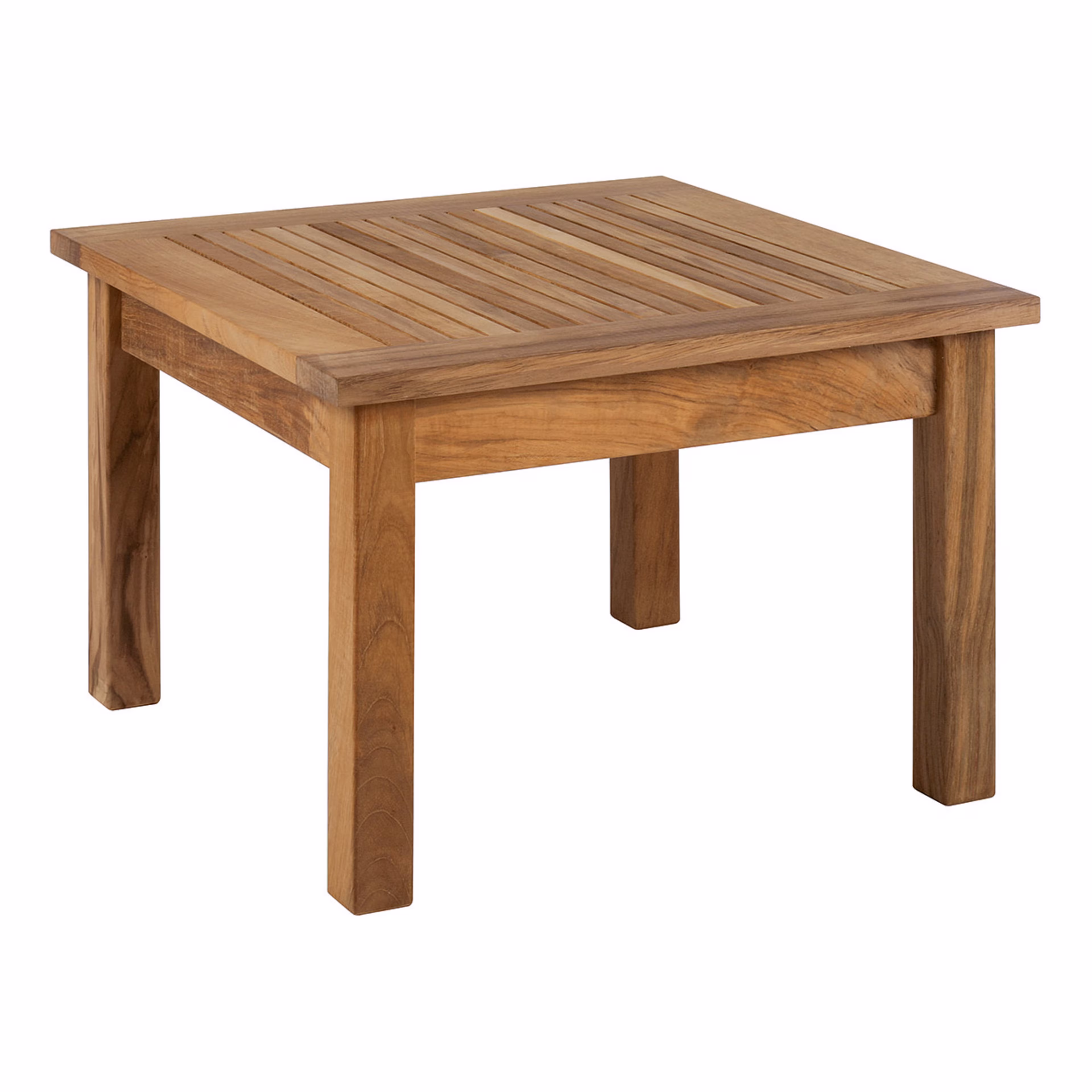 Barlow Tyrie Monaco 23" Teak Square Side Table