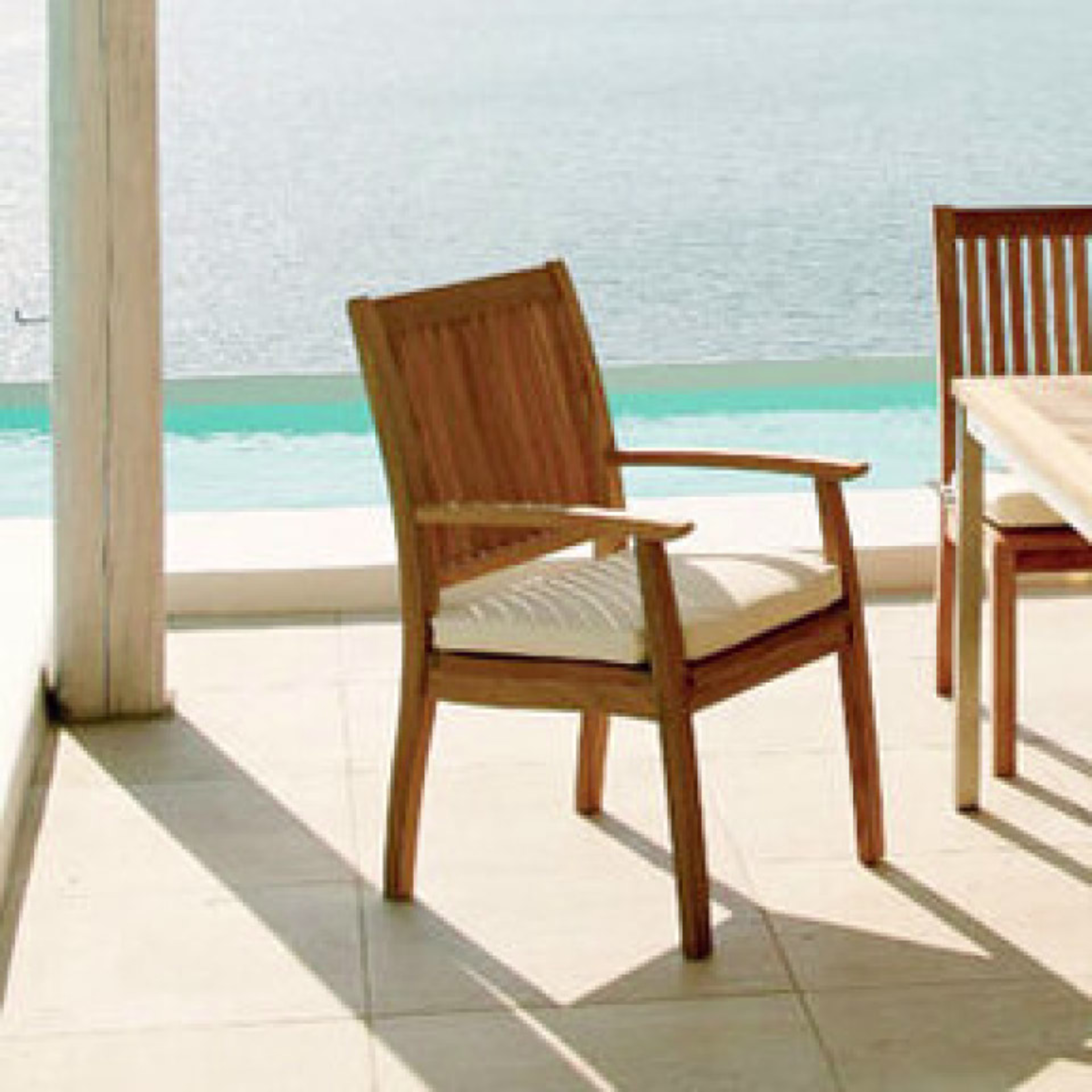 Barlow Tyrie Monaco Teak Dining Armchair