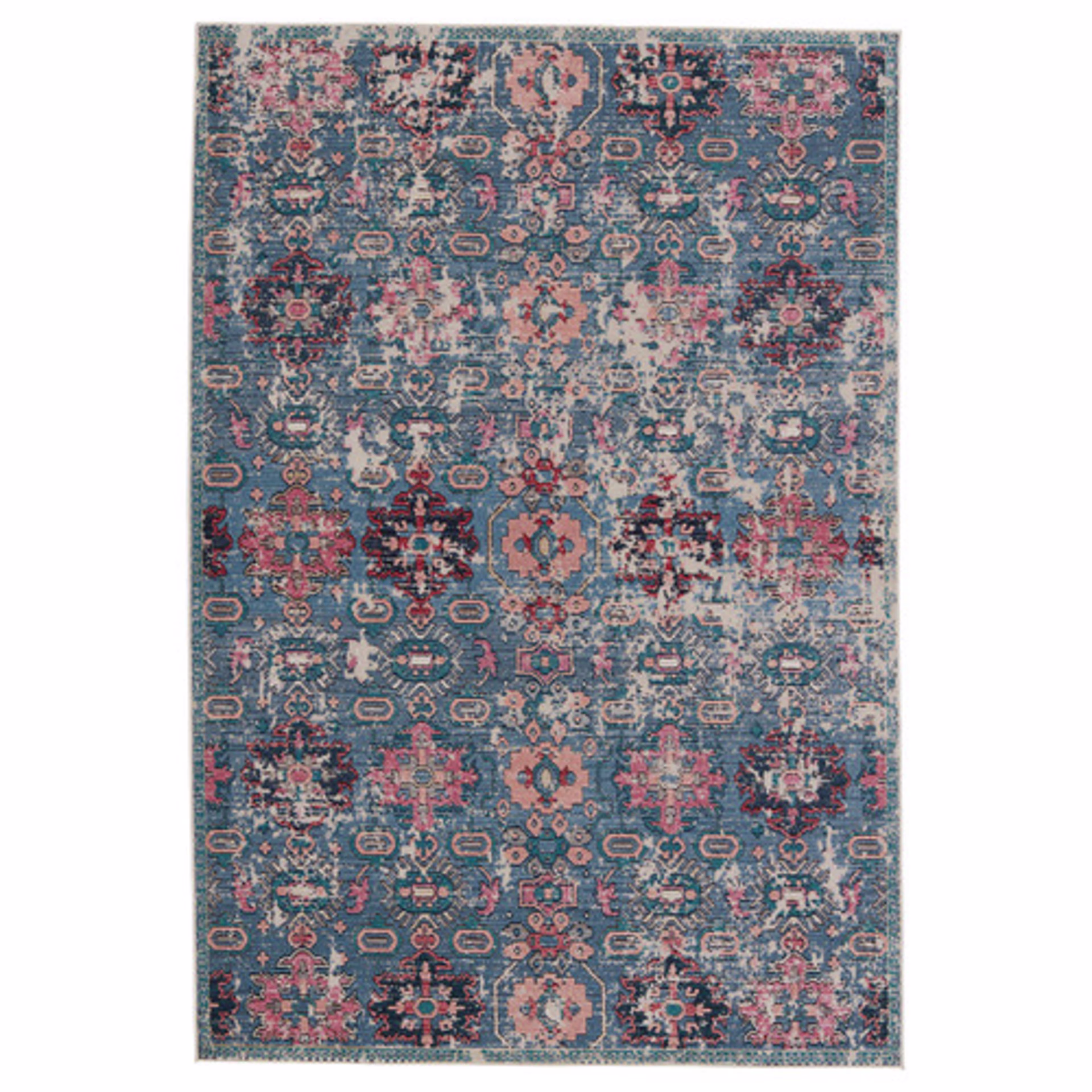 Jaipur Living Vibe Swoon Farella Blue Indoor/Outdoor Rug