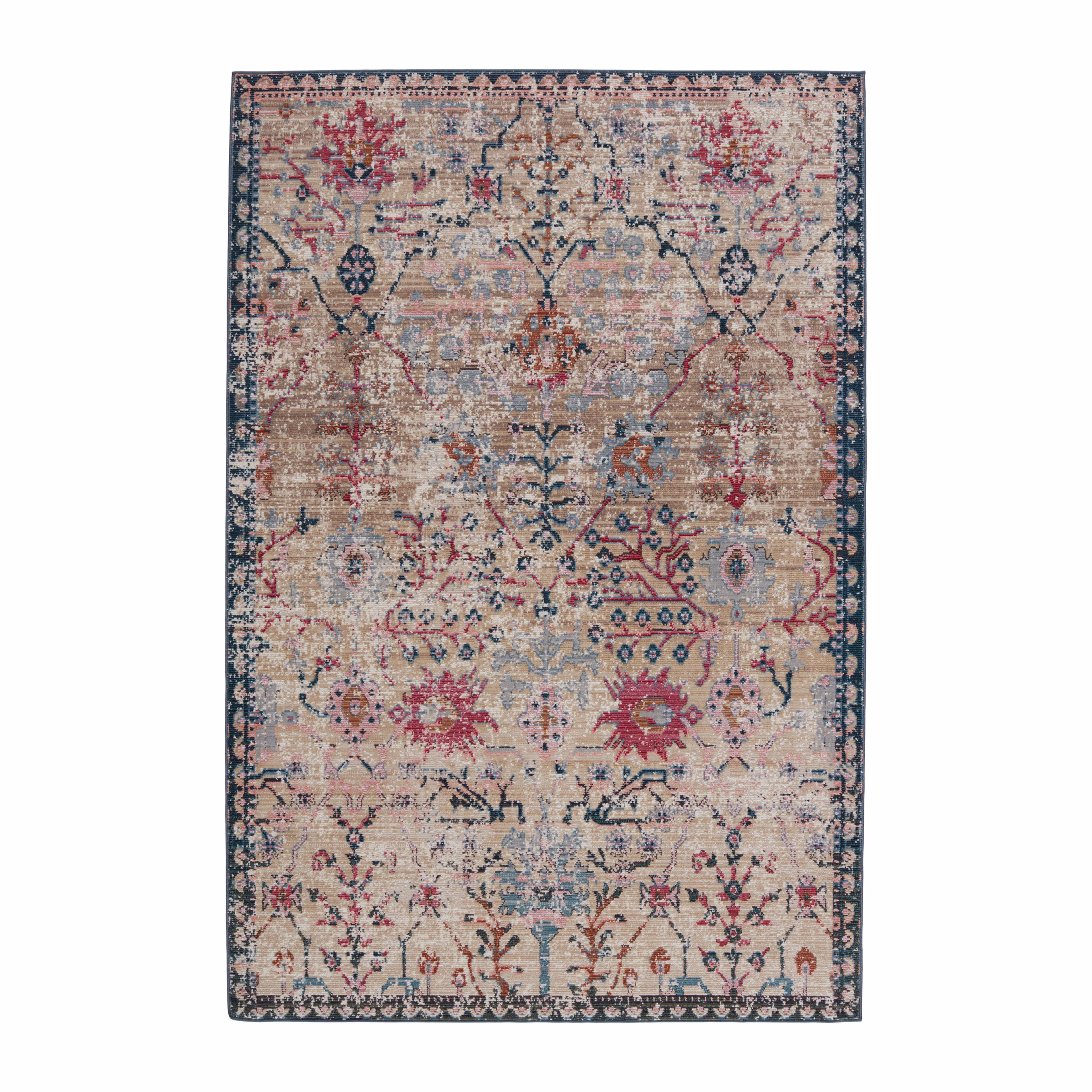 Jaipur Living Vibe Swoon Elva Tan Indoor/Outdoor Rug