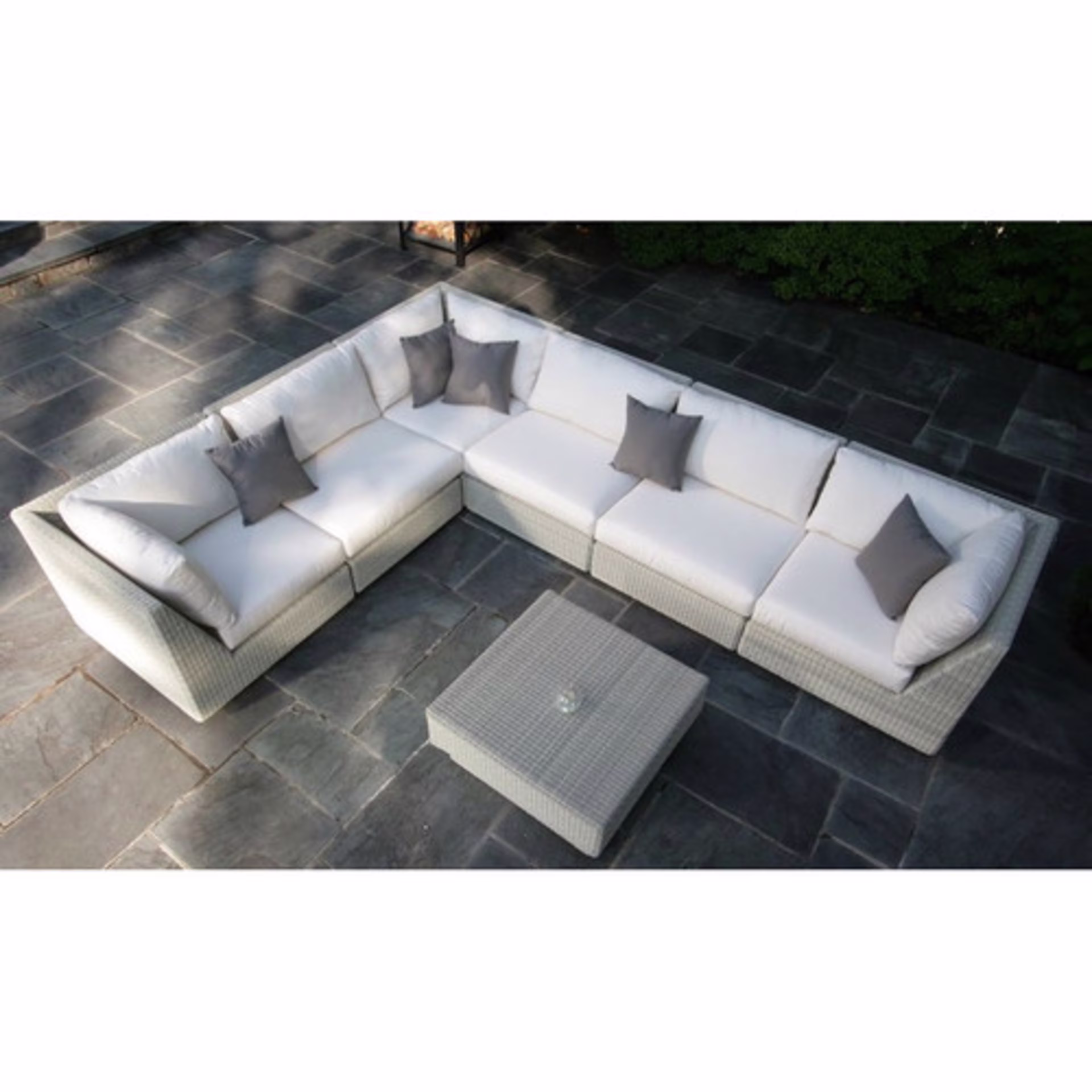 Kingsley Bate Westport 7-Piece Outdoor Sectional Set