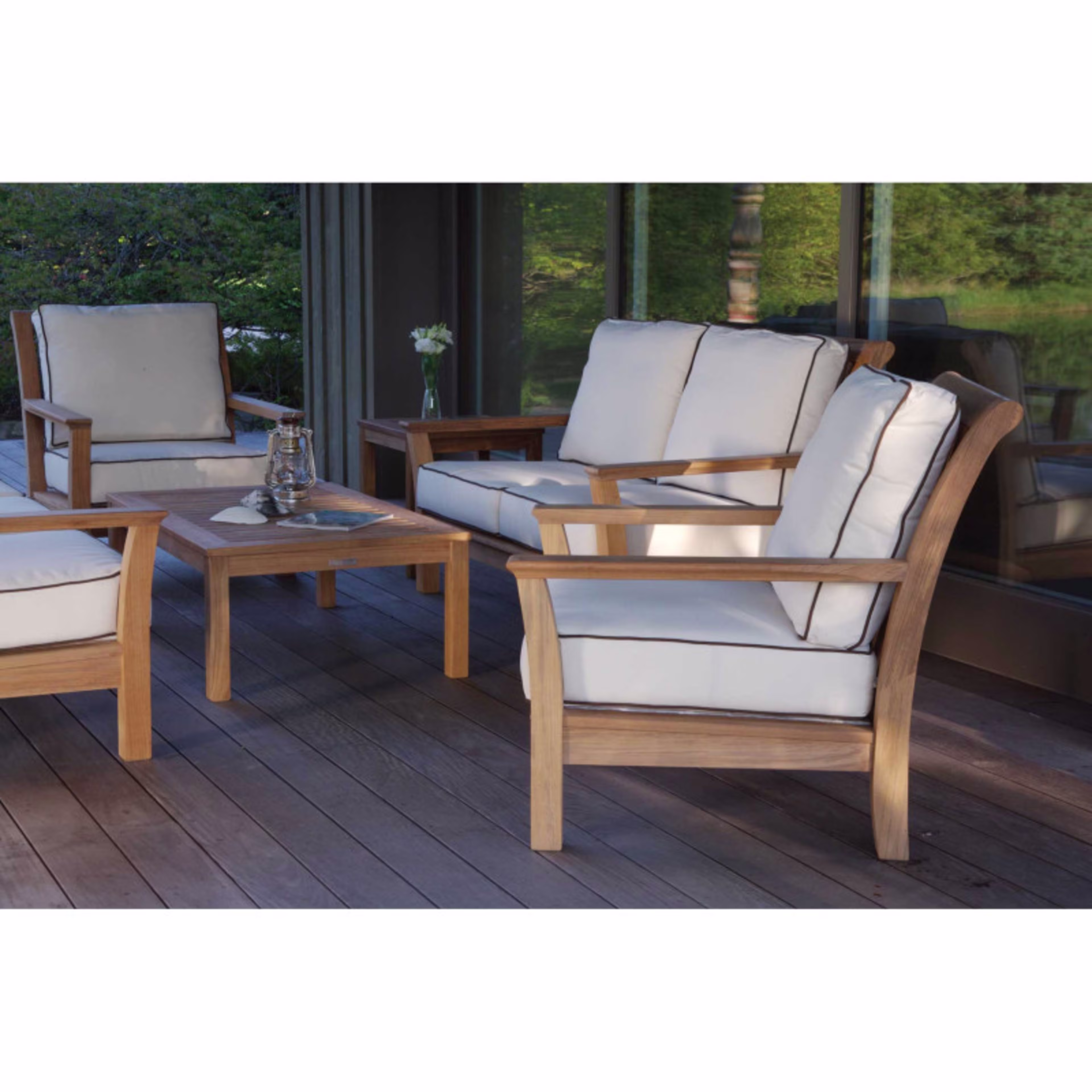 Kingsley Bate Chelsea Teak Settee