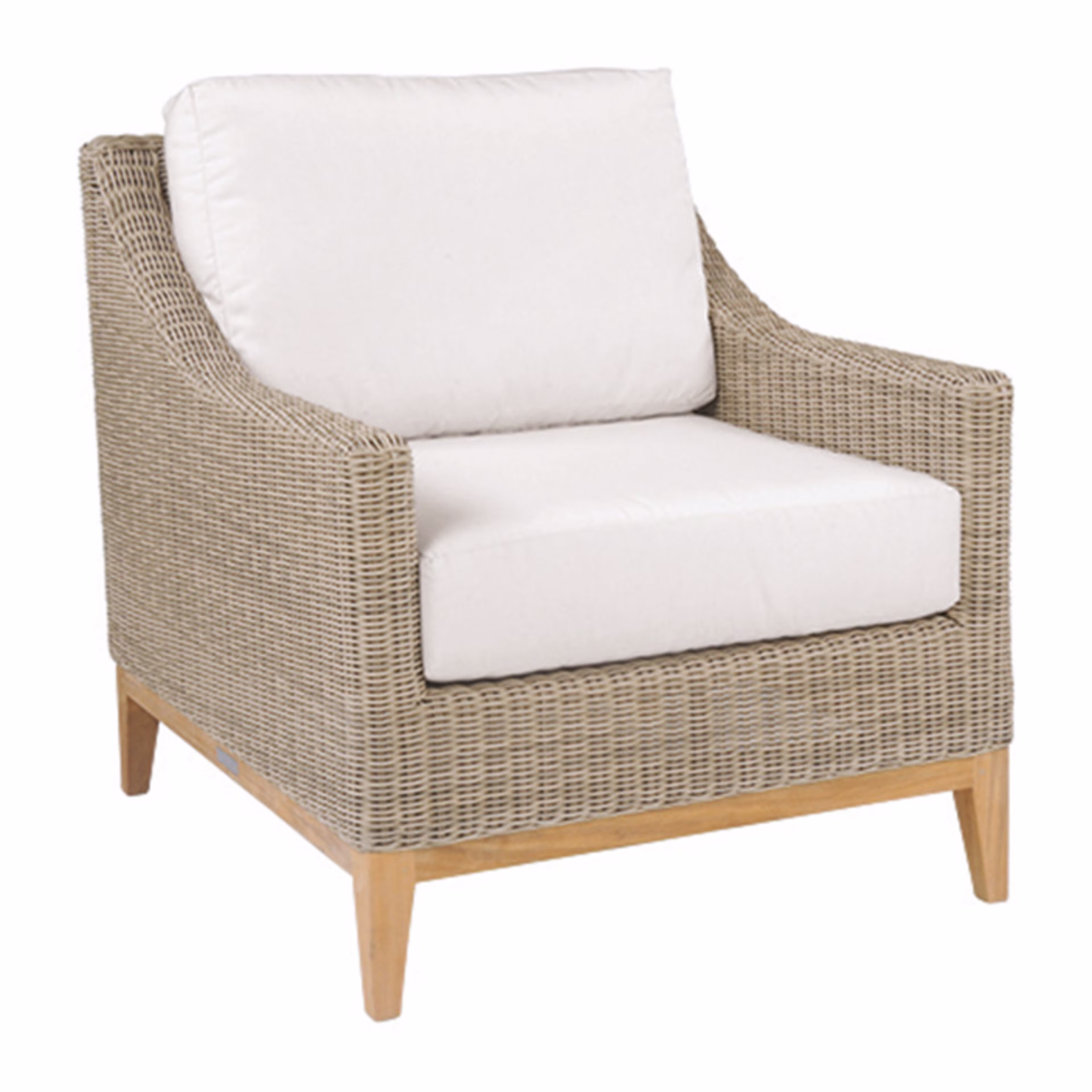 Kingsley Bate Frances Woven Lounge Chair