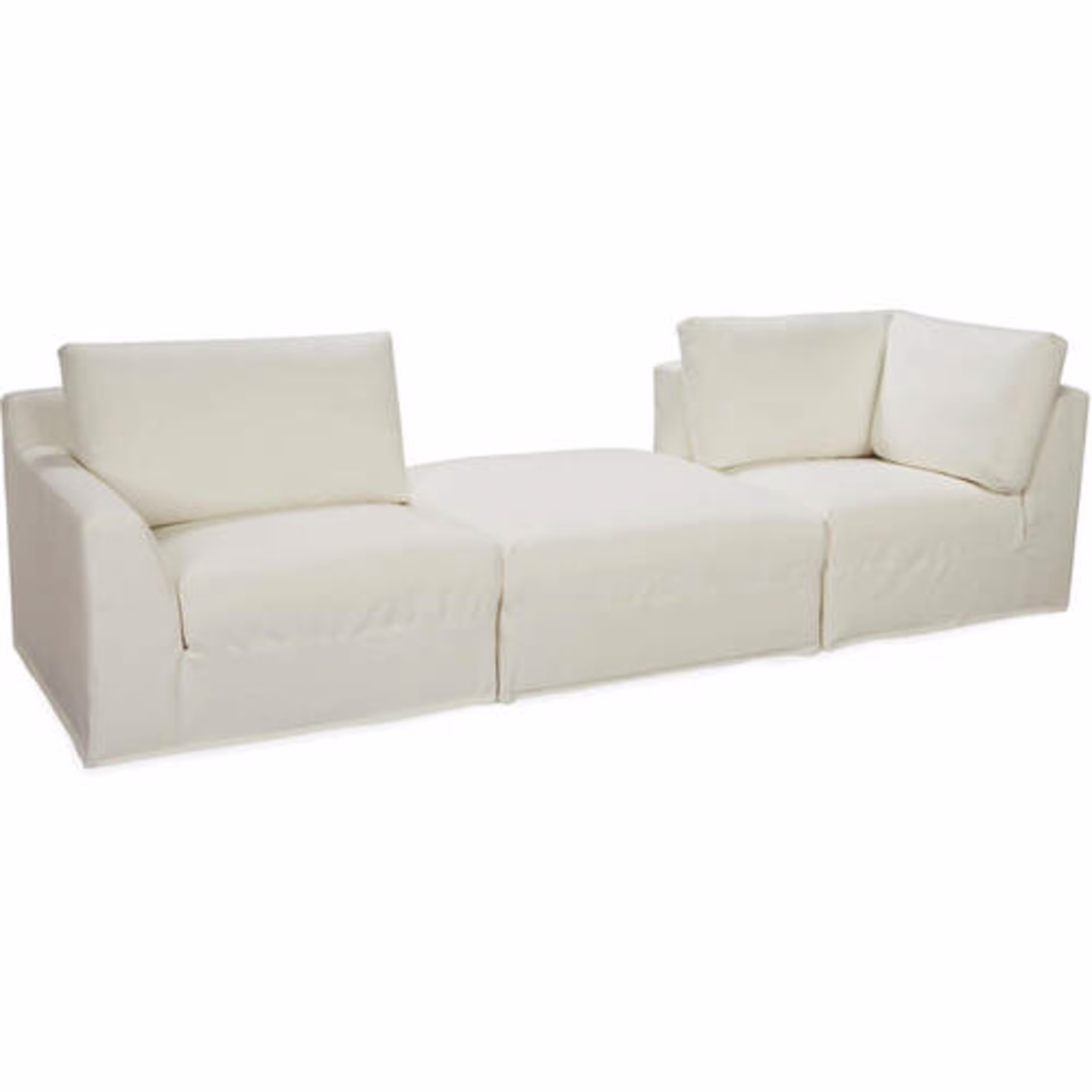 Lee Industries Bermuda 3-Piece Upholstered Outdoor Sectional Sofa