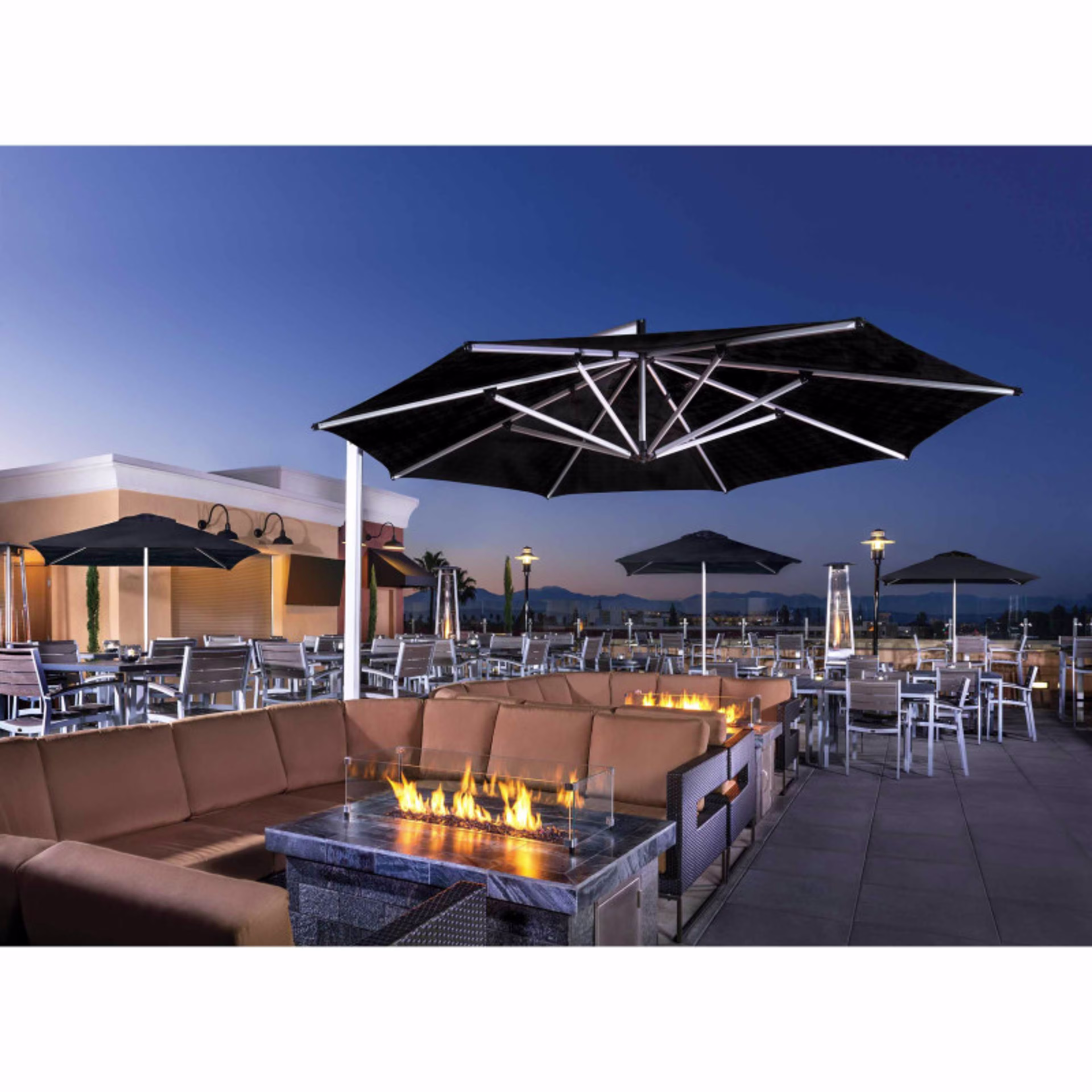 Shademaker Orion 13'1" Octagonal Cantilever Replacement Canopy