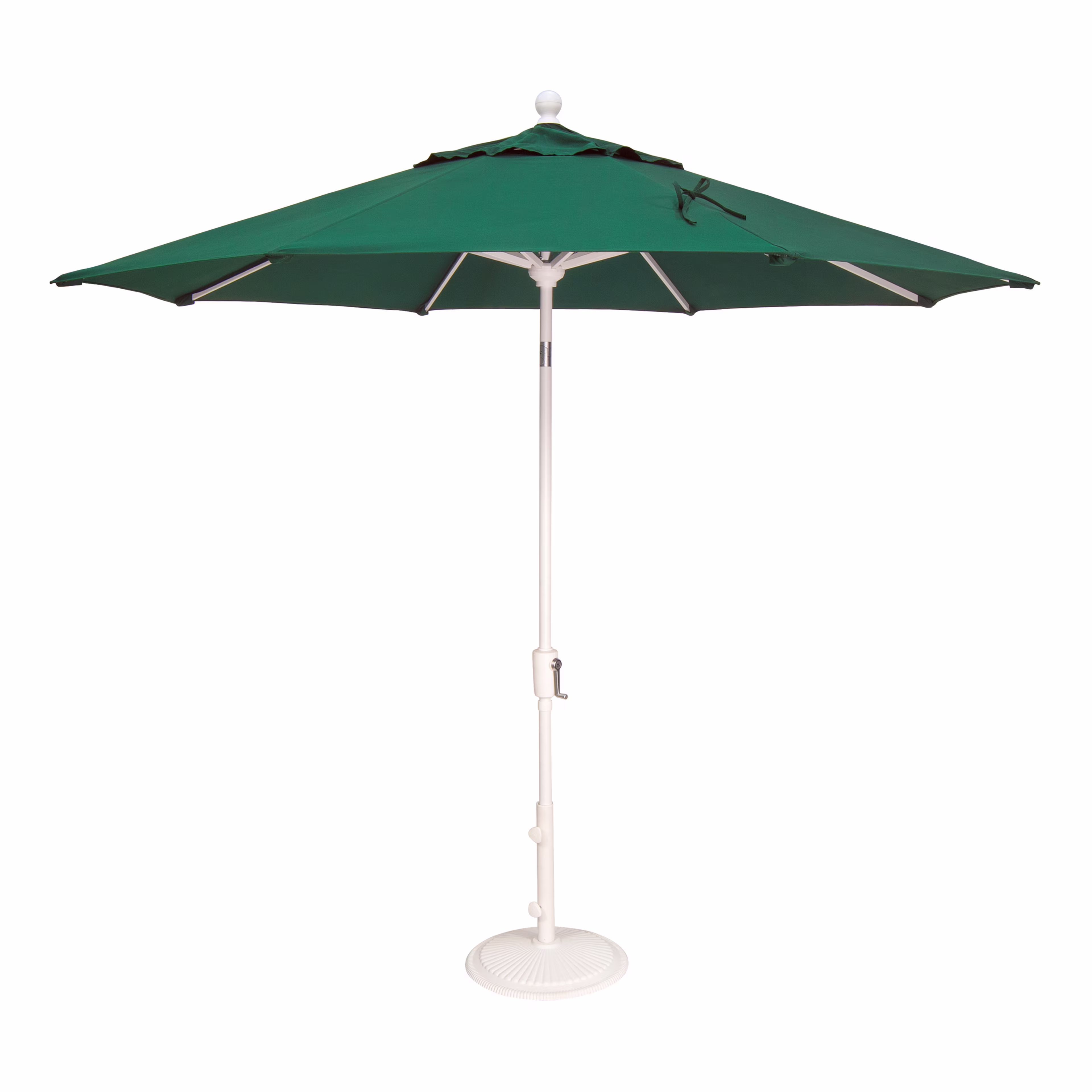 Treasure Garden Push Button Tilt 9' Octagonal Aluminum Market Patio Umbrella